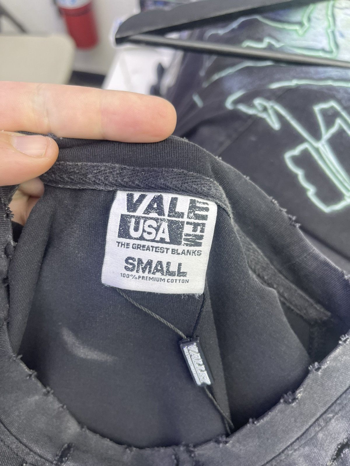 Vale Vale tennis tee (black) Size US S / EU 44-46 / 1 - 3 Thumbnail