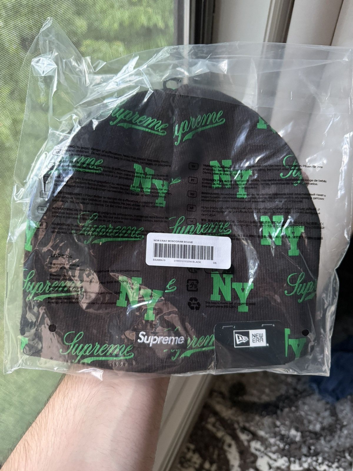 New Era New Era Monogram Beanie Size ONE SIZE - 3 Thumbnail