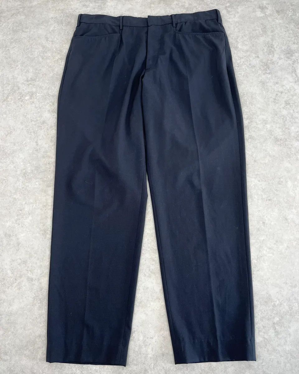 Prada 2000s Prada Black Tailored Pants Size US 34 / EU 50 - 1 Thumbnail