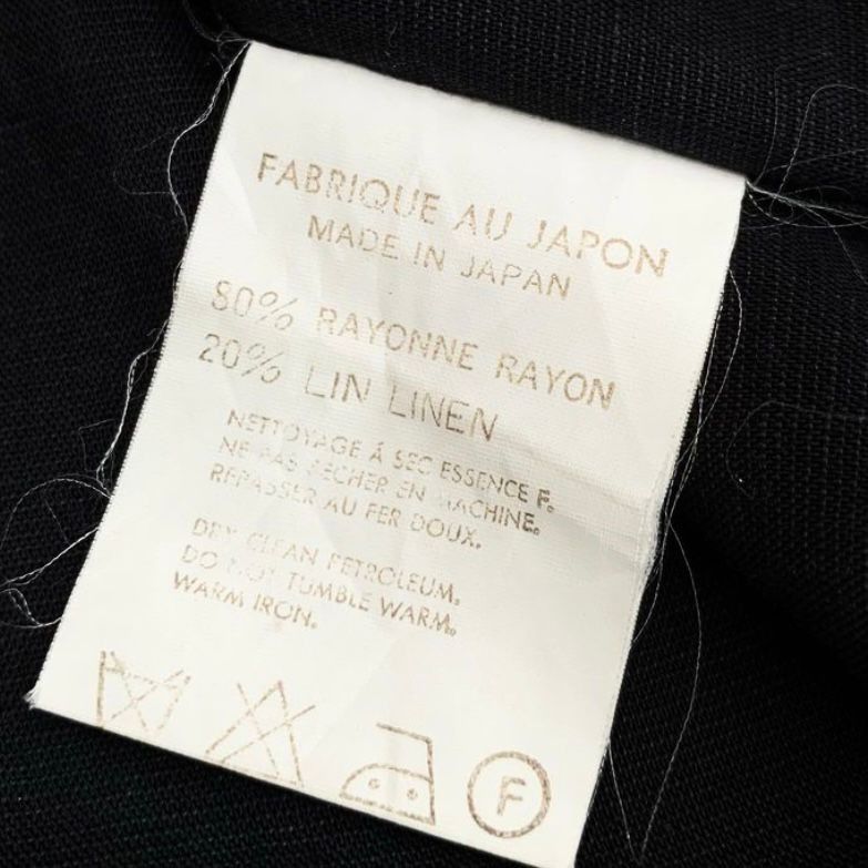 Y's 💥Vintage Y's for Men Linen LS Shirt Size US XXL / EU 58 / 5 - 3 Thumbnail