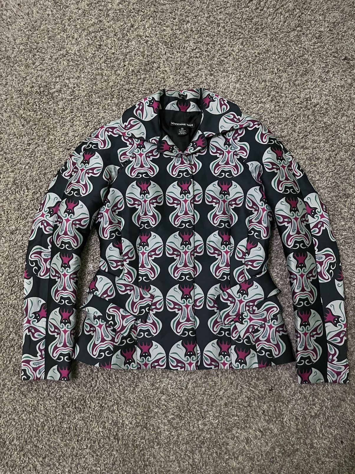 Rare Vivienne Tam - Pecking Opera - Vintage Coat