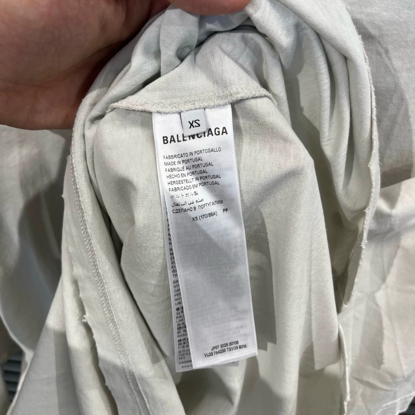 Balenciaga Balenciaga 25ss Front & Back Embroidered Big Logo XS 99 New Size US XS / EU 42 / 0 - 5 Thumbnail