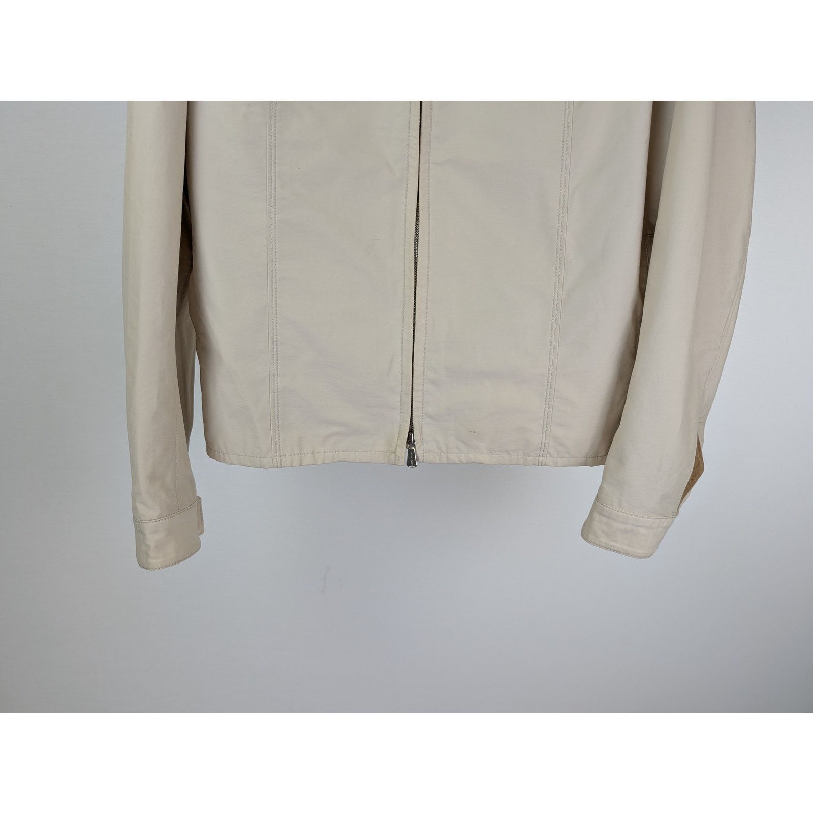 Loro Piana o1rshd1 CC20 Vestes Blousons Jacket in Beige Size US M / EU 48-50 / 2 - 3 Thumbnail