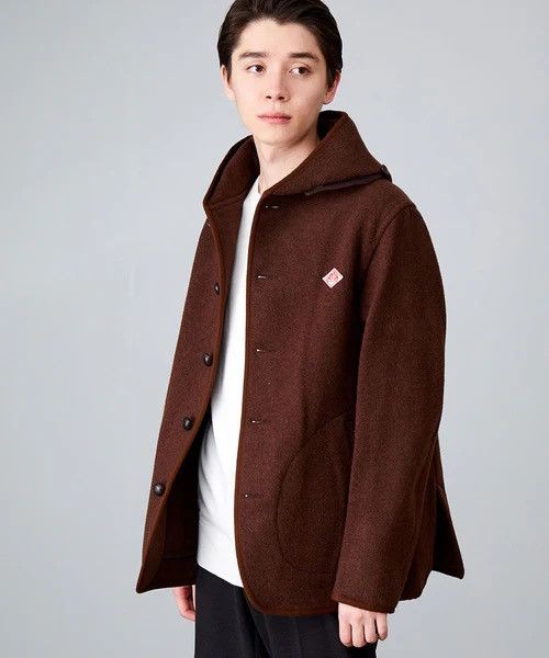 Danton × Japanese Brand 🔥 DANTON JAPAN MEN'S WOOL BUTTON JACKET Size US M / EU 48-50 / 2 - 19 Thumbnail