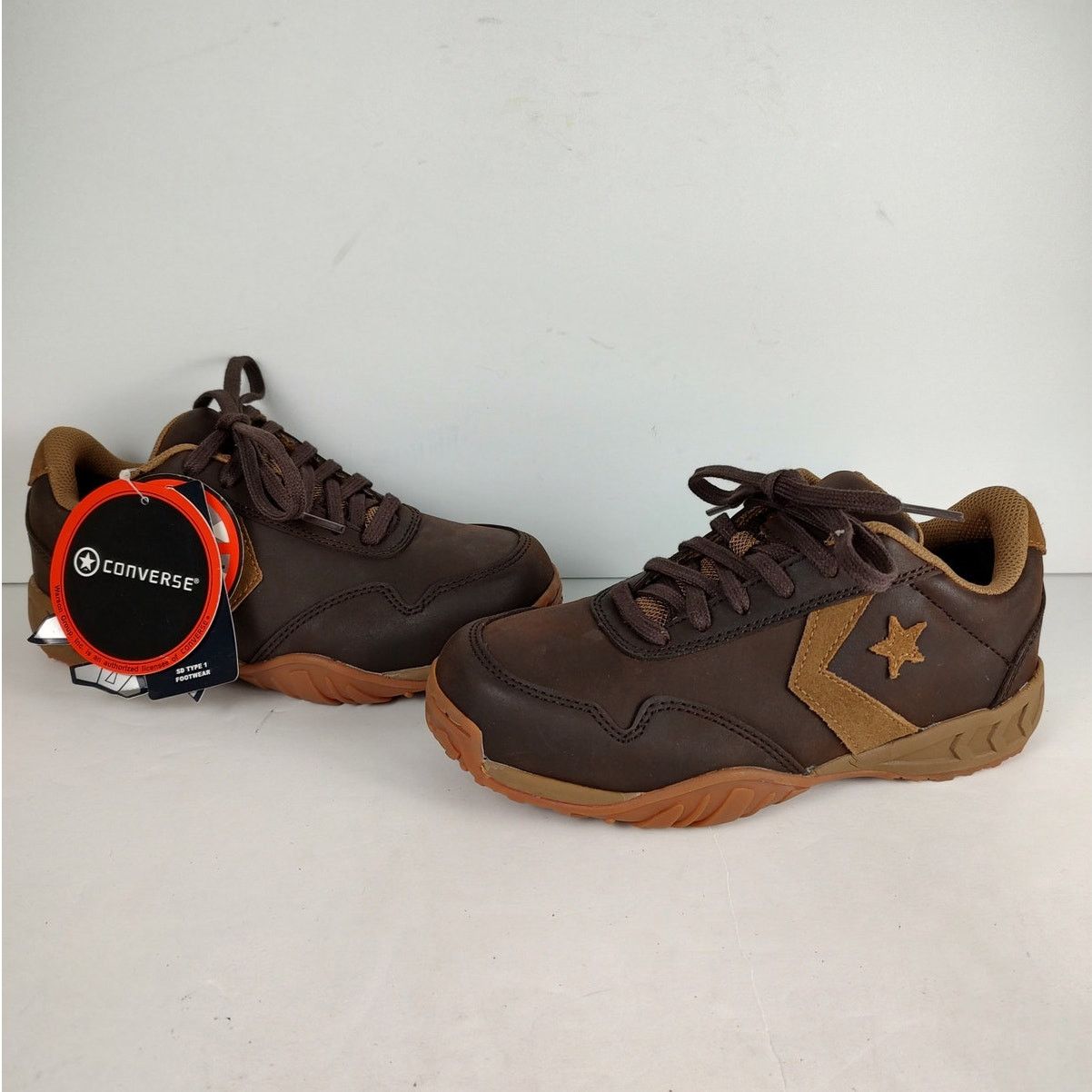 Converse New Vintage Y2K Converse brown low profile work shoes wmns 6 Size US 6 / IT 36 - 2 Thumbnail