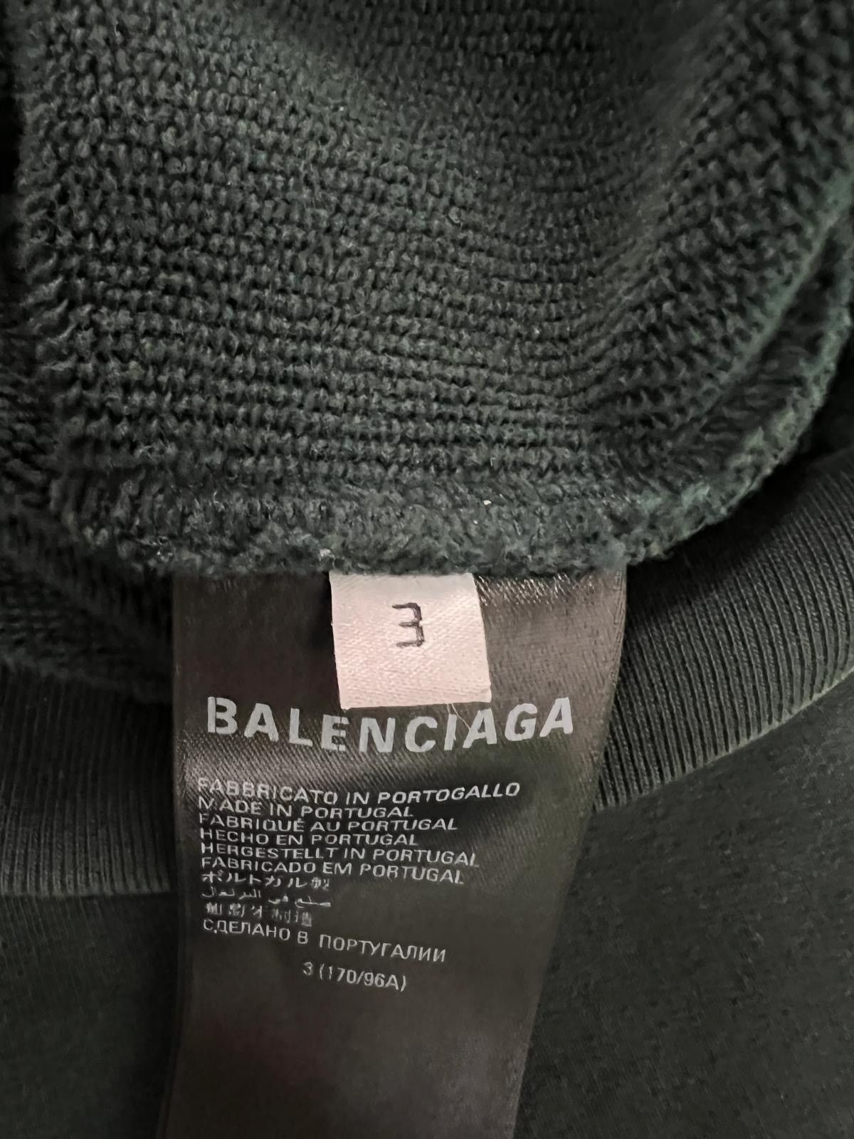 Balenciaga Balenciaga Adidas Logo Hoodie Greenish Sz. 3 Size US L / EU 52-54 / 3 - 3 Thumbnail