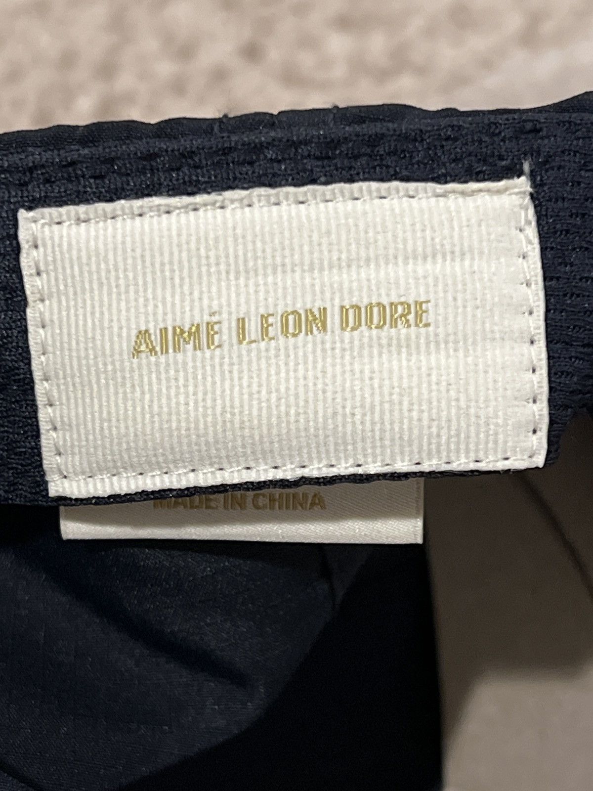 Aime Leon Dore Aime Leon Dore Script Sport Hat Navy One Size Size ONE SIZE - 4 Thumbnail