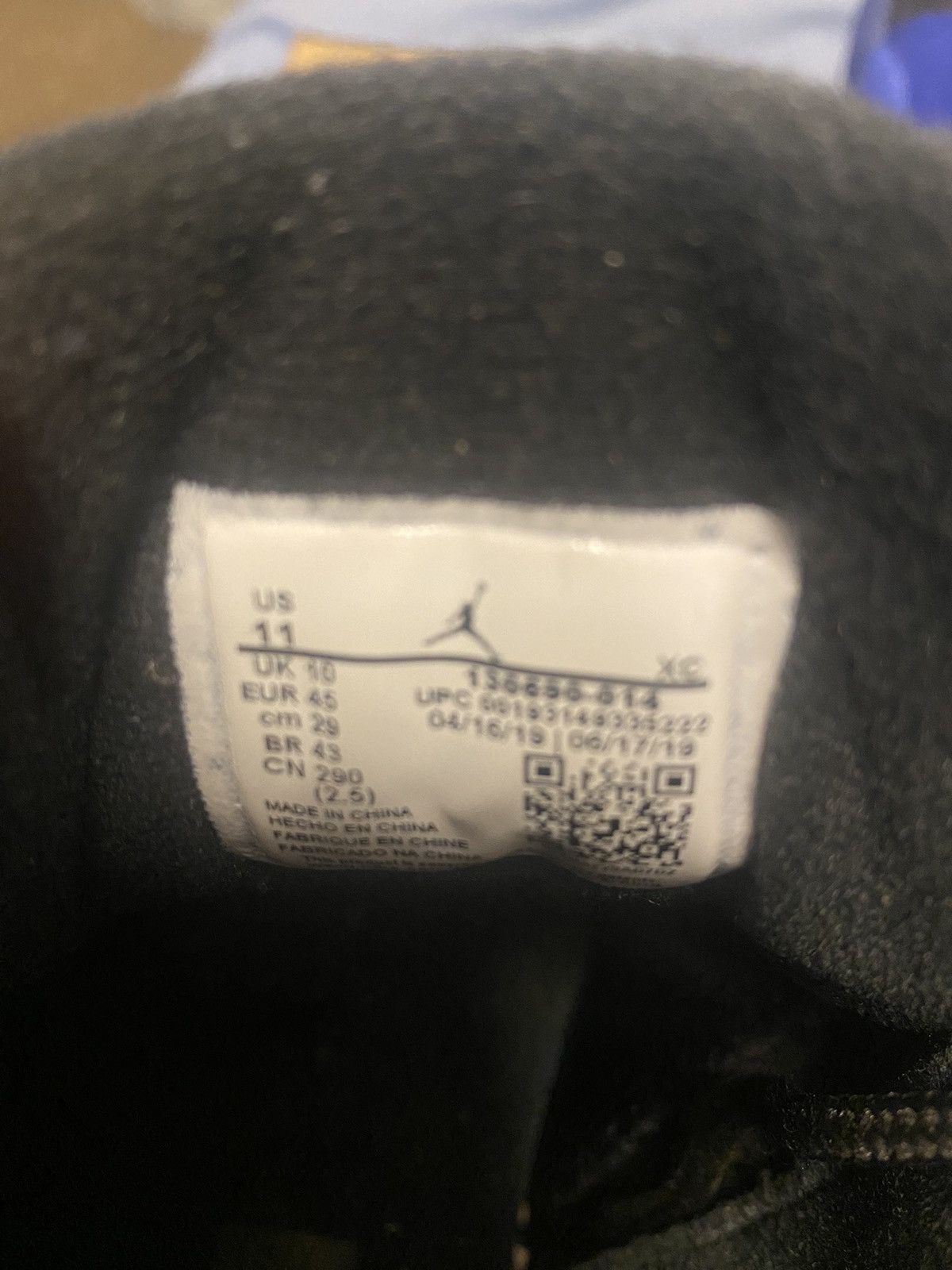 Jordan Brand Jordan 12 Black Game Royal Size US 11 / EU 44 - 6 Thumbnail