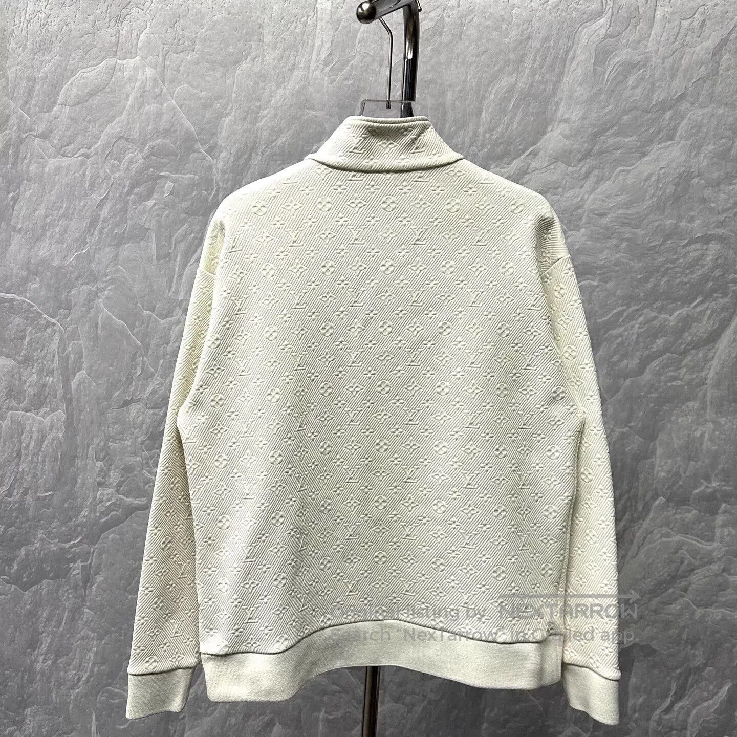 Louis Vuitton Louis Vuitton White Zip Up Jacket XL. Size US XL / EU 56 / 4 - 4 Thumbnail