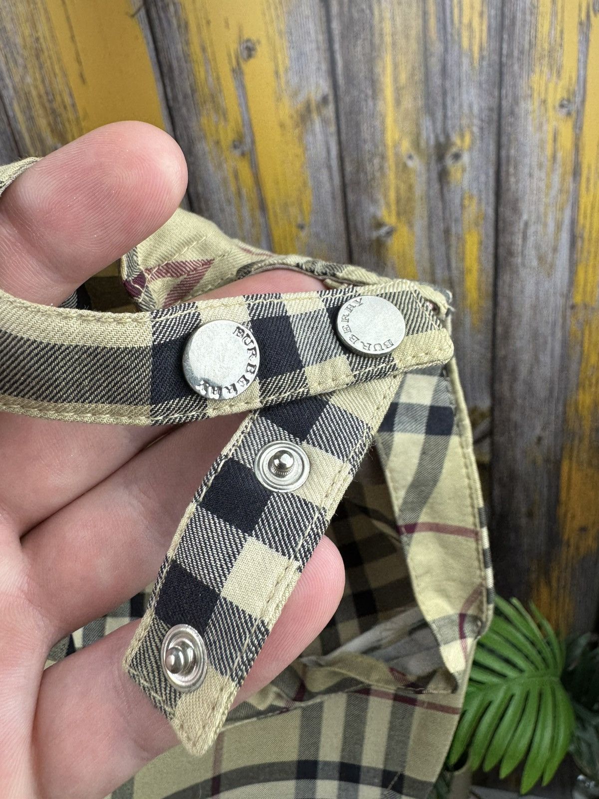 Burberry Burberry Classic Multi-Color Check Print Baseball Cap Hat Size ONE SIZE - 14 Thumbnail
