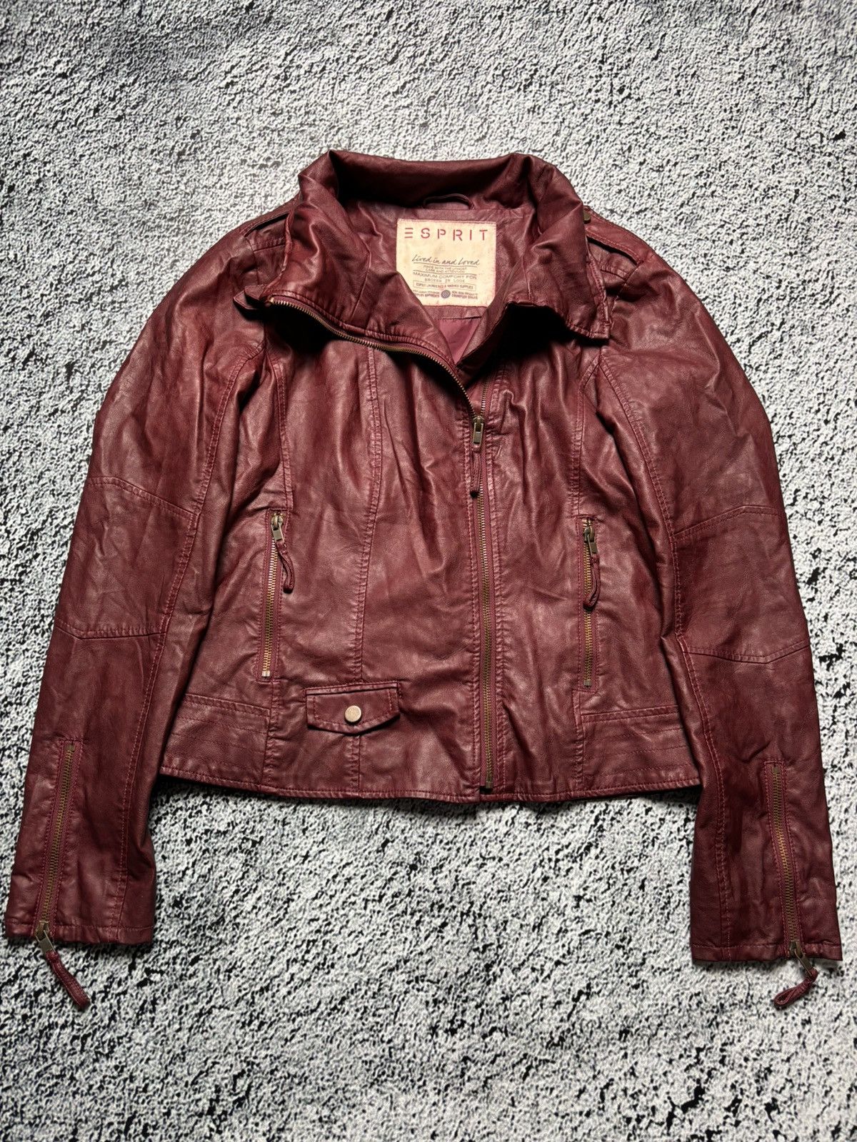 If Six Was Nine × Japanese Brand Asymmetrical 2000s belted leather jacket Rick Owens style Size M / US 6-8 / IT 42-44 - 5 Thumbnail