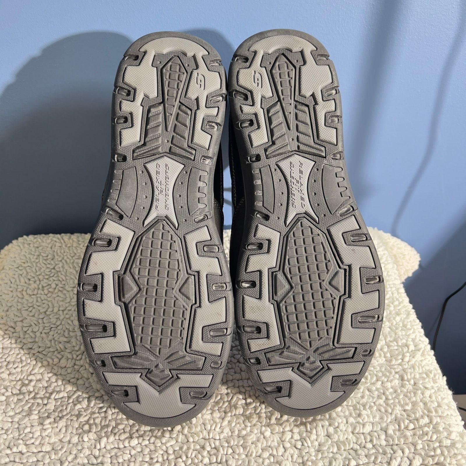 SKECHERS Skechers Boots Men 11.5 Relax Fit Memory Foam Leather Upper Size US 11.5 / EU 44-45 - 5 Thumbnail