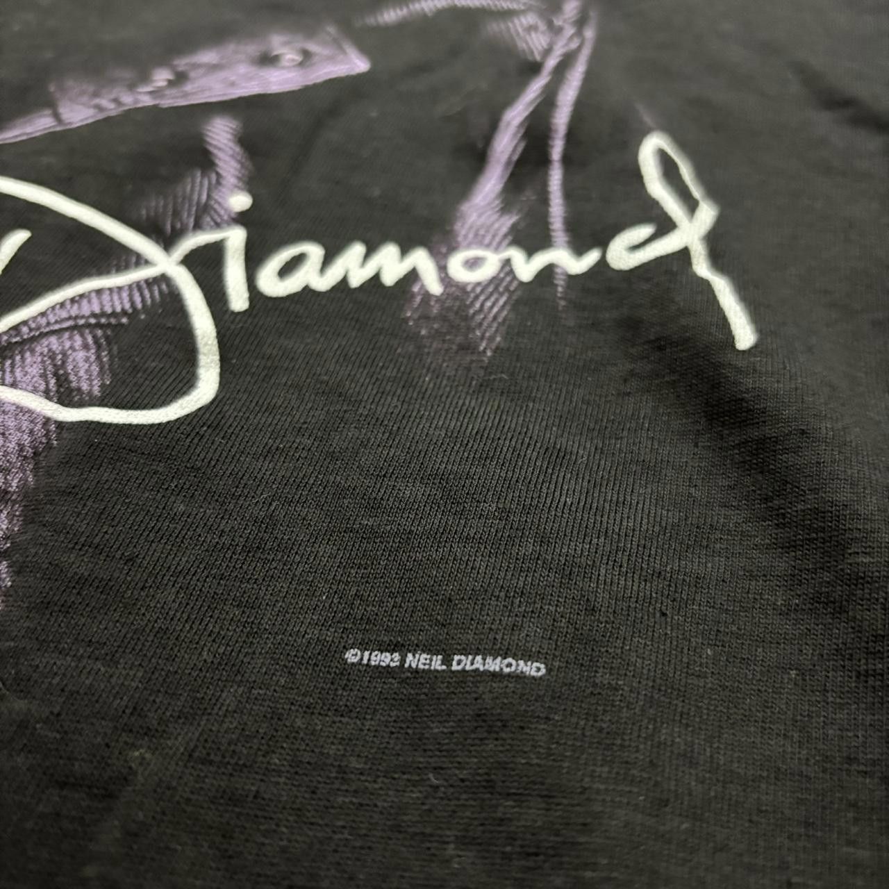 Designer vintage Neil diamond tennesse moon tour t shirt 90s M Size US M / EU 48-50 / 2 - 4 Thumbnail