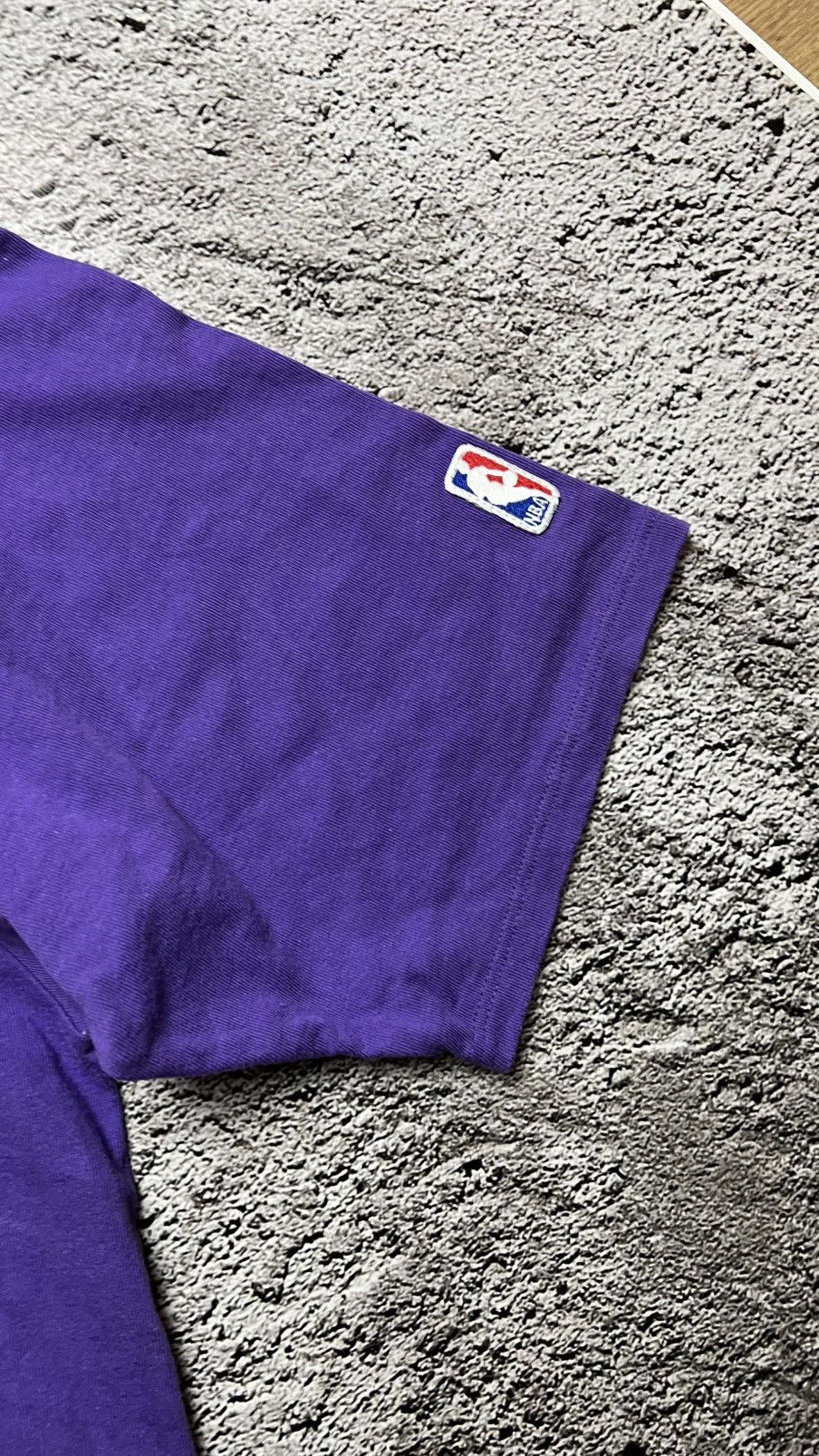 Champion Los Angeles Lakers NBA shooting champion t shirt warm up Size US XL / EU 56 / 4 - 10 Thumbnail