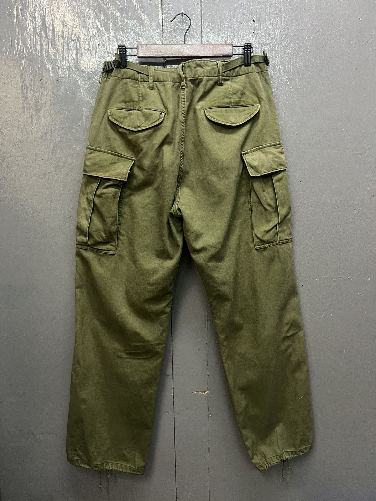Vintage Vintage Back Number Cargo Pants Size 35" Size US 35 - 4 Thumbnail