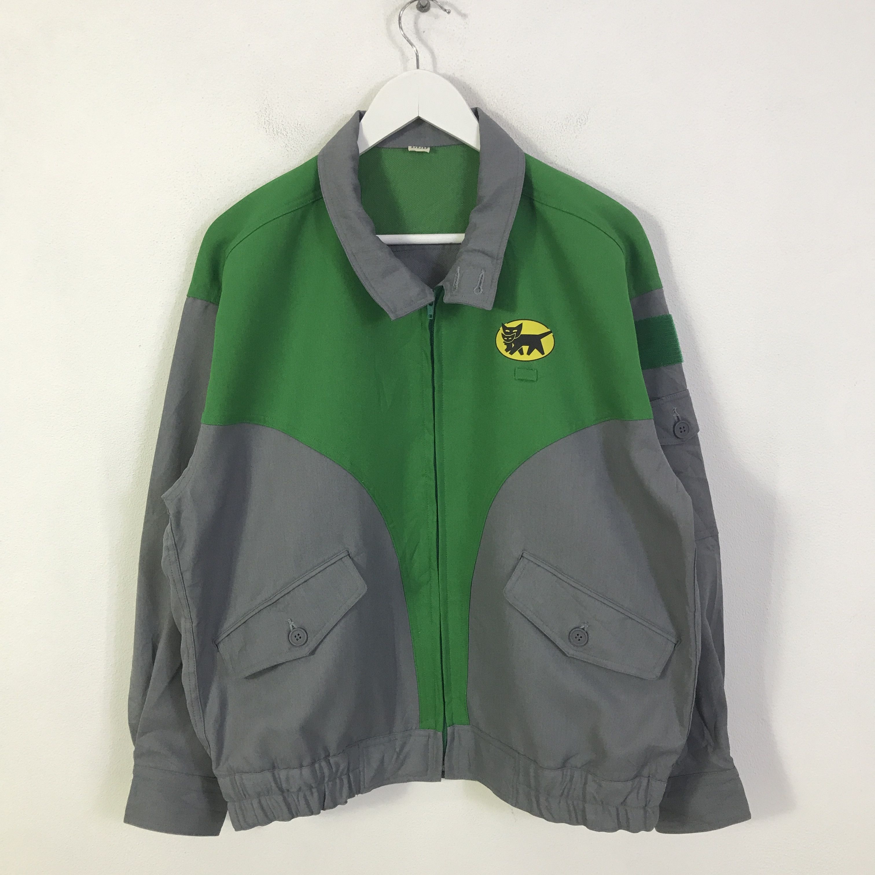 Japanese Brand Vintage yamato transport worker custom jacket K126B8 Size US L / EU 52-54 / 3 - 3 Thumbnail