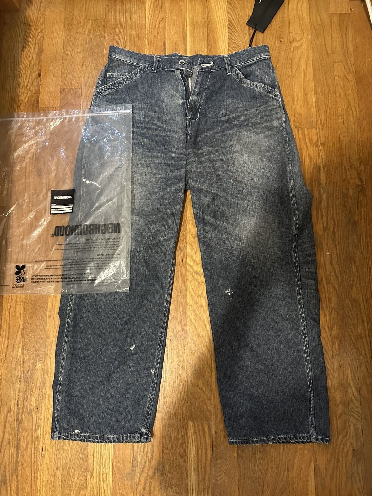 Neighborhood Neighborhood Washed Denim Jeans Size US 32 / EU 48 - 1 Thumbnail