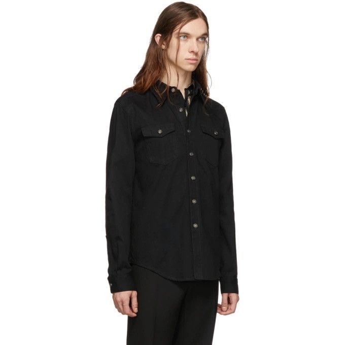 Givenchy Givenchy signature logo denim shirt jacket Size US M / EU 48-50 / 2 - 3 Thumbnail