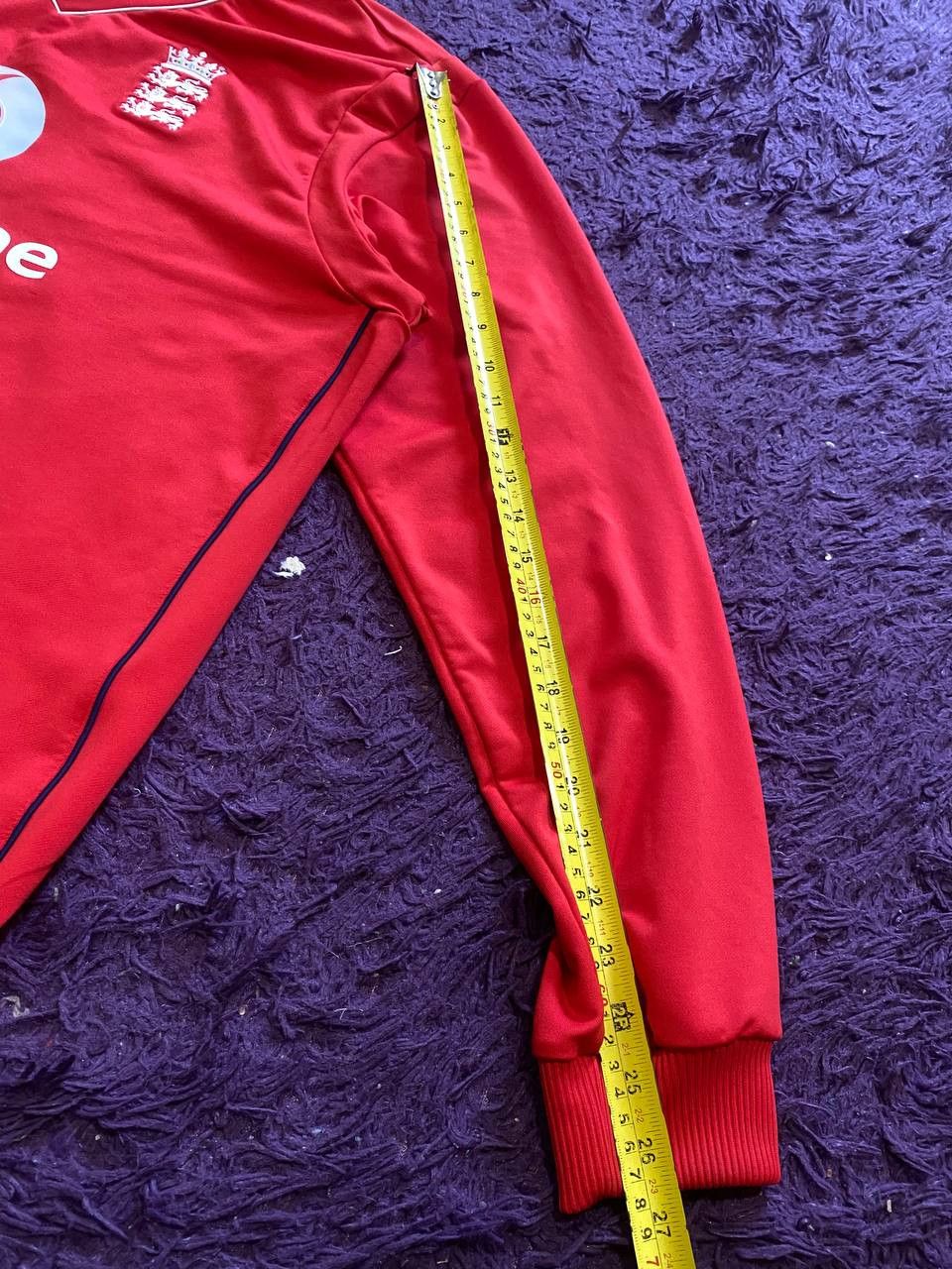 England Cricket Team Vodafone long sleeve jersey shirt