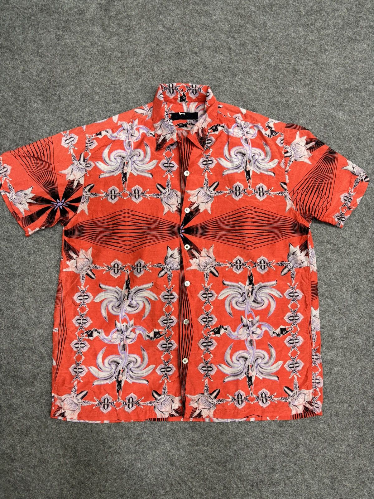 Designer 💥Designer Rayon💥Kohshin Satoh Volaju Rayon Shirt F508 Size US M / EU 48-50 / 2 - 13 Thumbnail