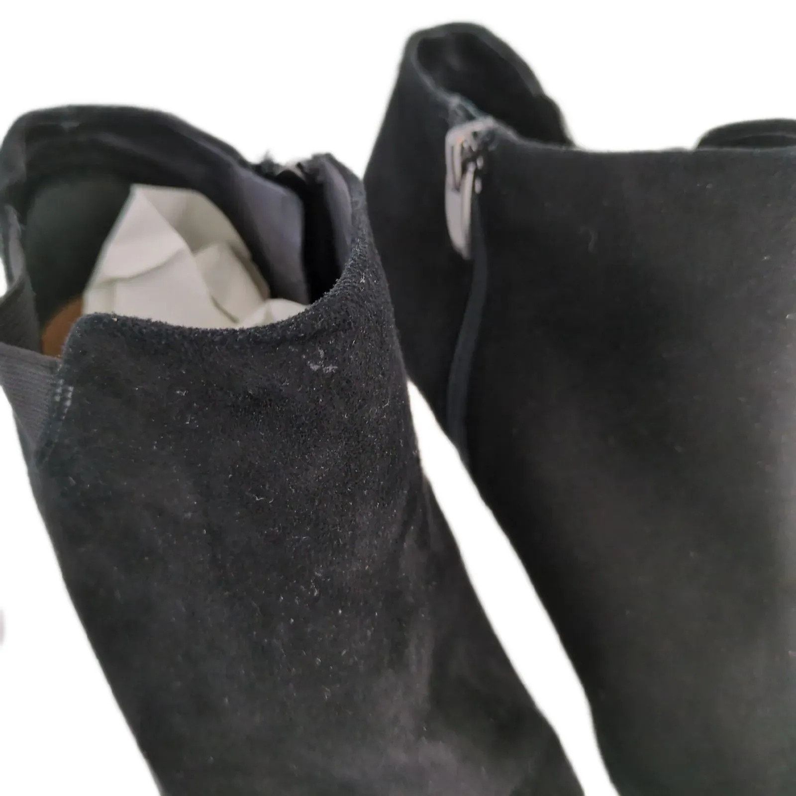 Other Vero Cuoio VIA SPIGA 9 Suede Italian Leather Ankle Booties Size US 9 / IT 39 - 7 Thumbnail