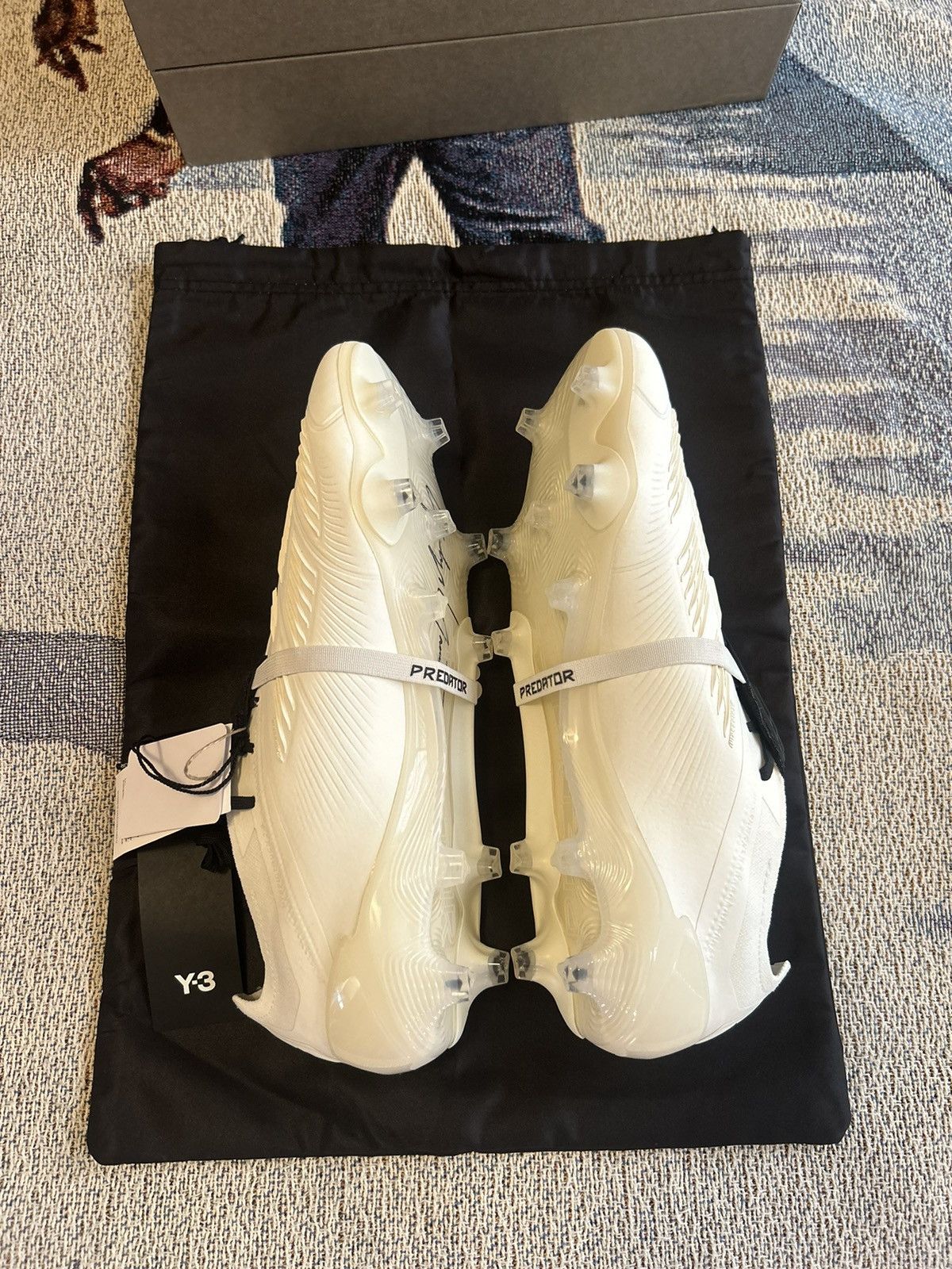 Adidas Adidas Y-3 Predator Elite Foldover Tongue FG Size US 12 / EU 45 - 3 Thumbnail