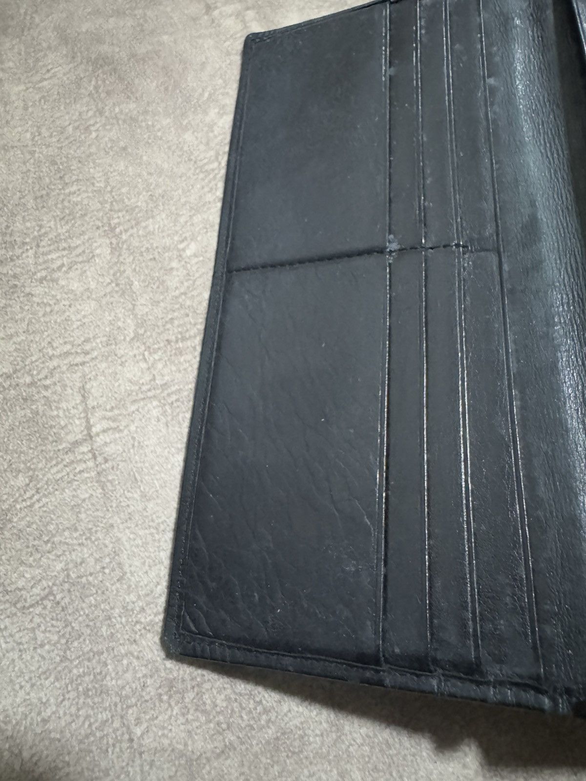 Genuine Leather × Issey Miyake IM Miyake Design Studio Leather Bifold Long Wallet Size ONE SIZE - 4 Thumbnail