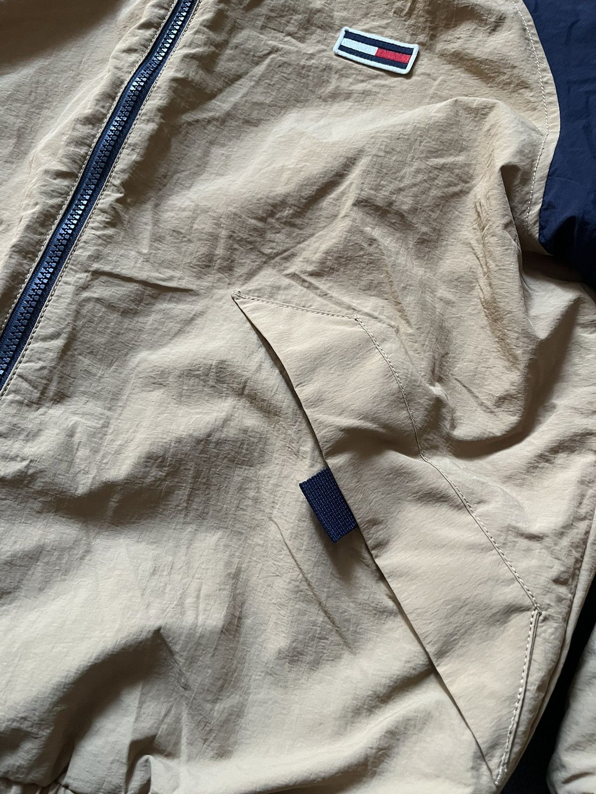 Japanese Brand × Tommy Hilfiger Tommy Hilfiger Reversible Jacket / Sherpa Rare Luxury Size US S / EU 44-46 / 1 - 5 Thumbnail