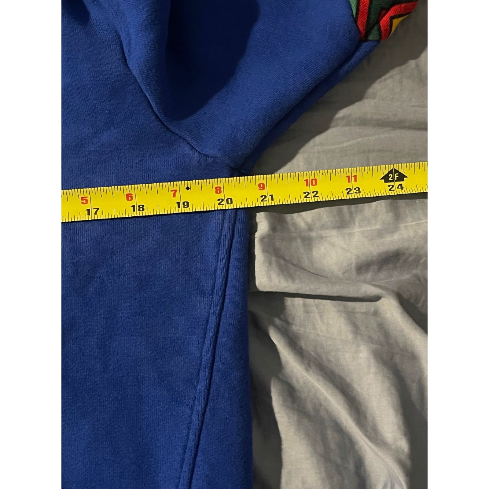 Adidas Adidas Pharrell Williams Hu X Solar Hoodie Blue Small 3O6 Mens Hoodie Long Sleeve Pullover with Pockets Size US S / EU 44-46 / 1 - 5 Thumbnail