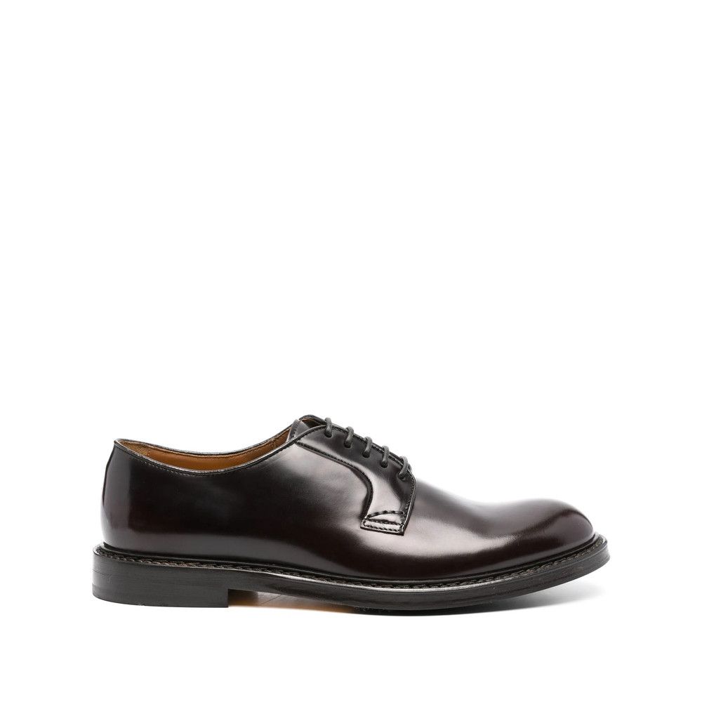 Doucal's Doucal's BROWN Derby Shoes Size US 6 / EU 39 - 1 Thumbnail