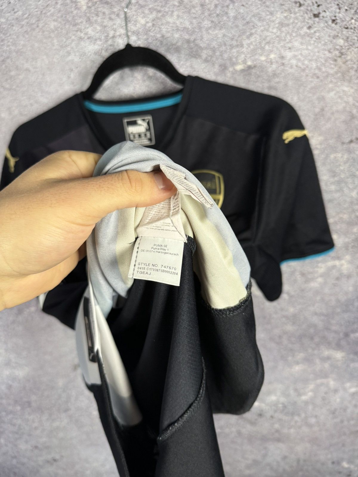 Puma × Vintage Vintage Arsenal 2015/16 Third Puma Soccer Jersey Blokcore S Size US S / EU 44-46 / 1 - 12 Thumbnail