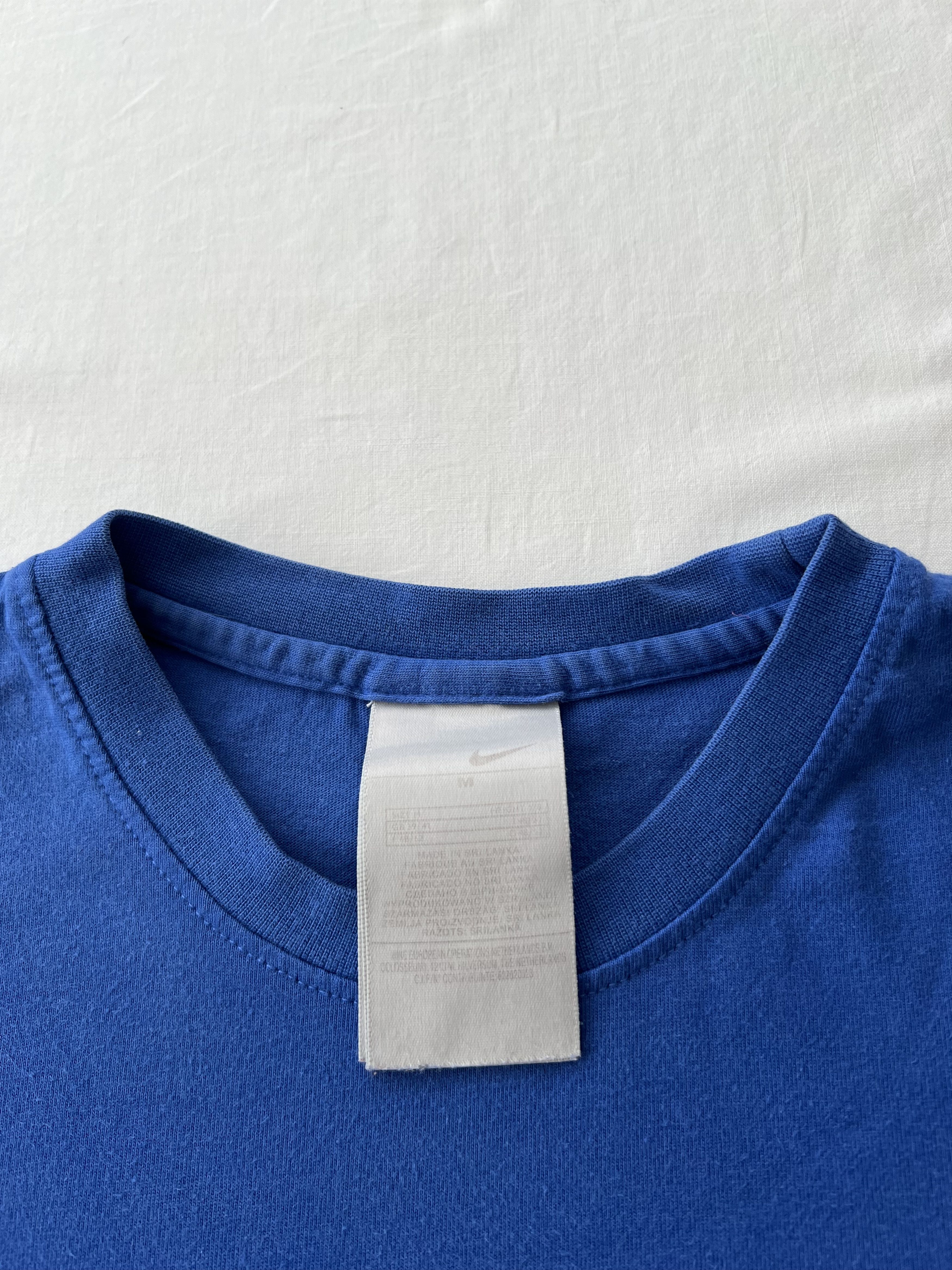 Nike Vintage 2000s Nike Italia Italy Totti #10 Blue T-shirt Size US M / EU 48-50 / 2 - 6 Thumbnail