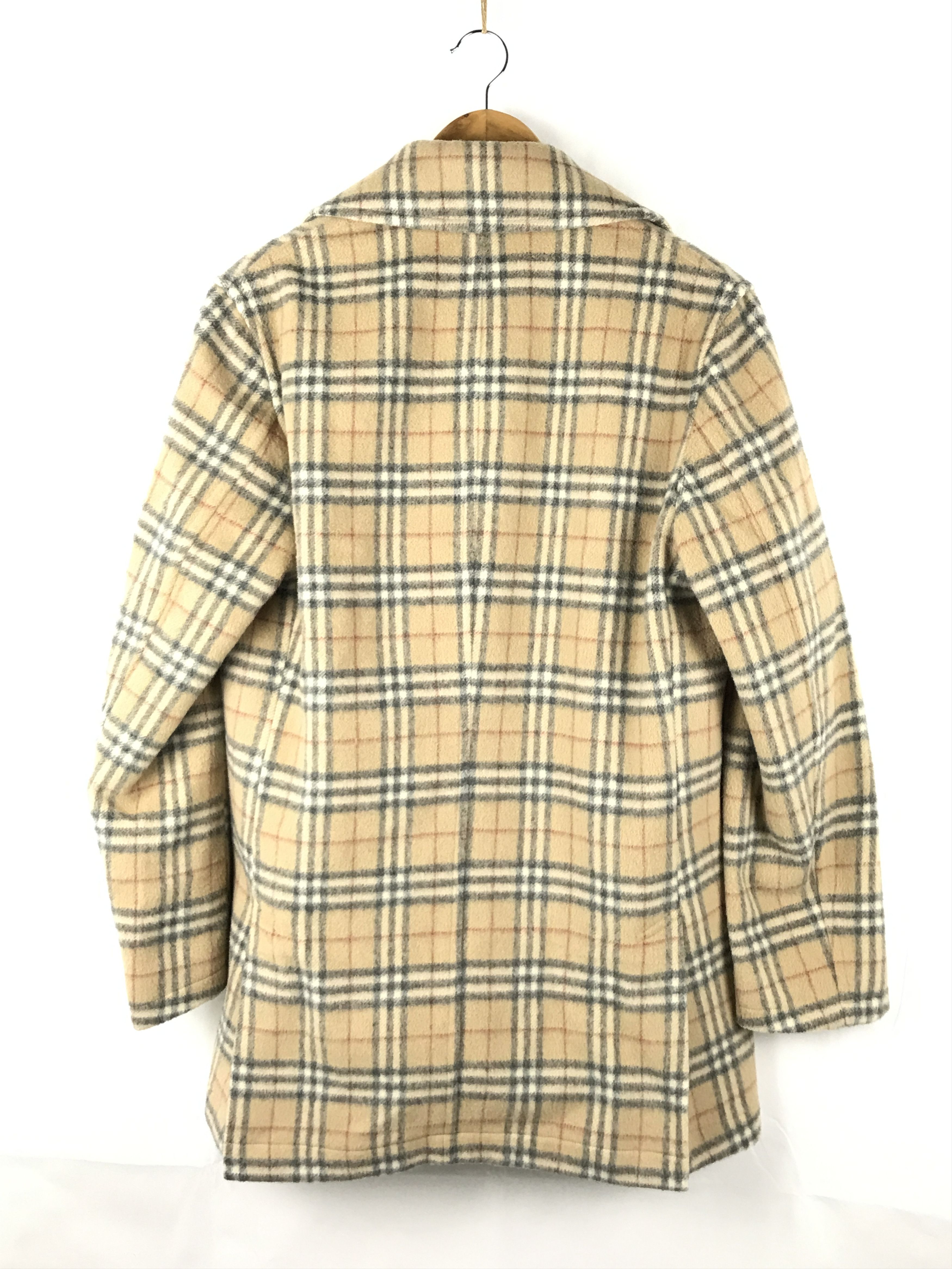 Burberry × Vintage Burberry Nova Check Trench Winter Jacket Double Breasted Size US S / EU 44-46 / 1 - 2 Thumbnail
