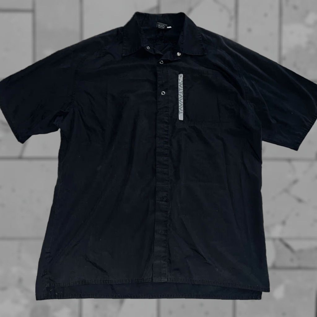 Vintage Tavarua Black Snap Button Up Shirt Mens XL Size Regular Short Sleeve Button-Up Shirt Black Mens XL Snap Button Up Shirt Size US XL / EU 56 / 4 - 1 Thumbnail