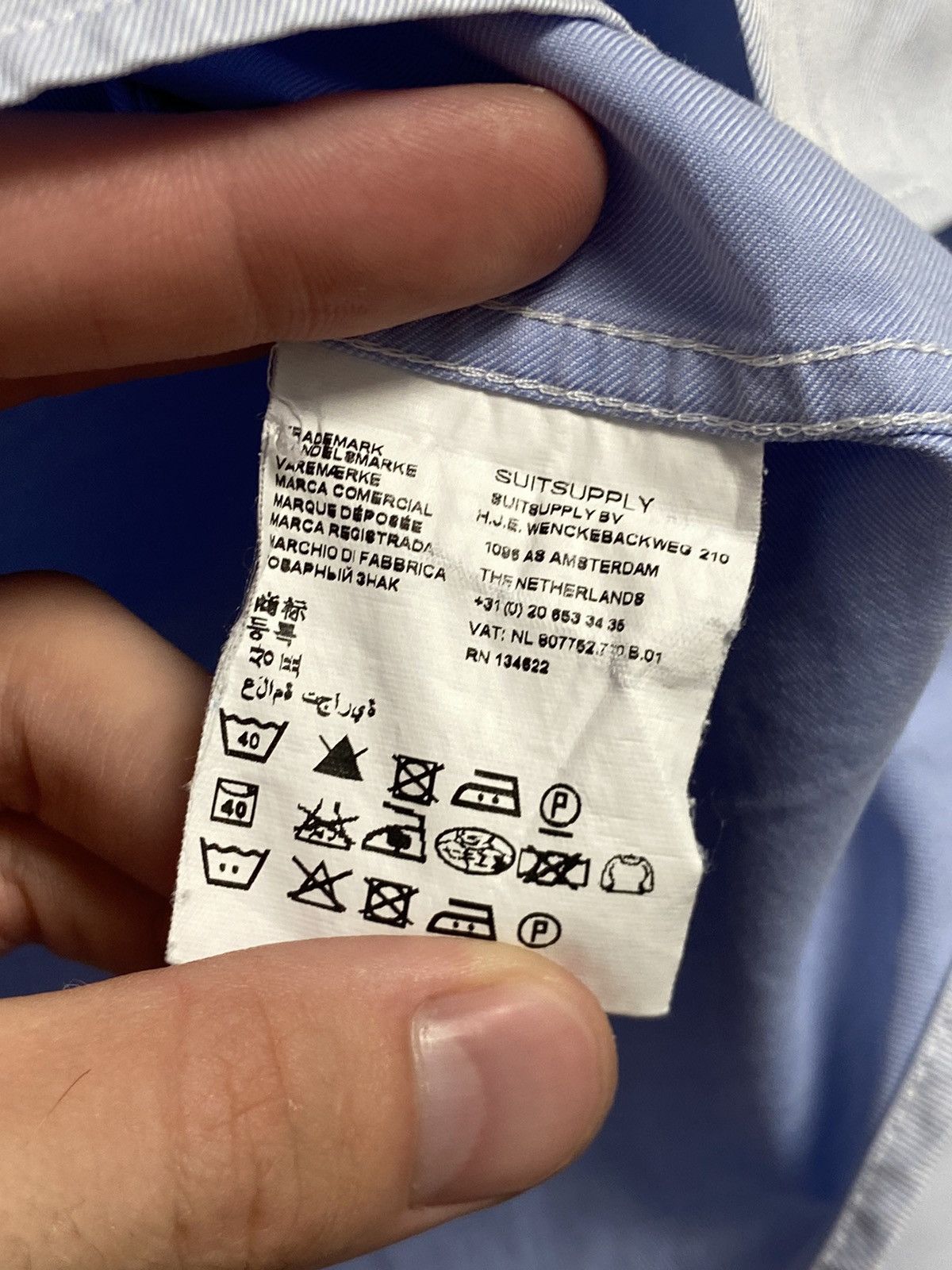 Suitsupply Suitsupply Button Up Size US L / EU 52-54 / 3 - 9 Thumbnail