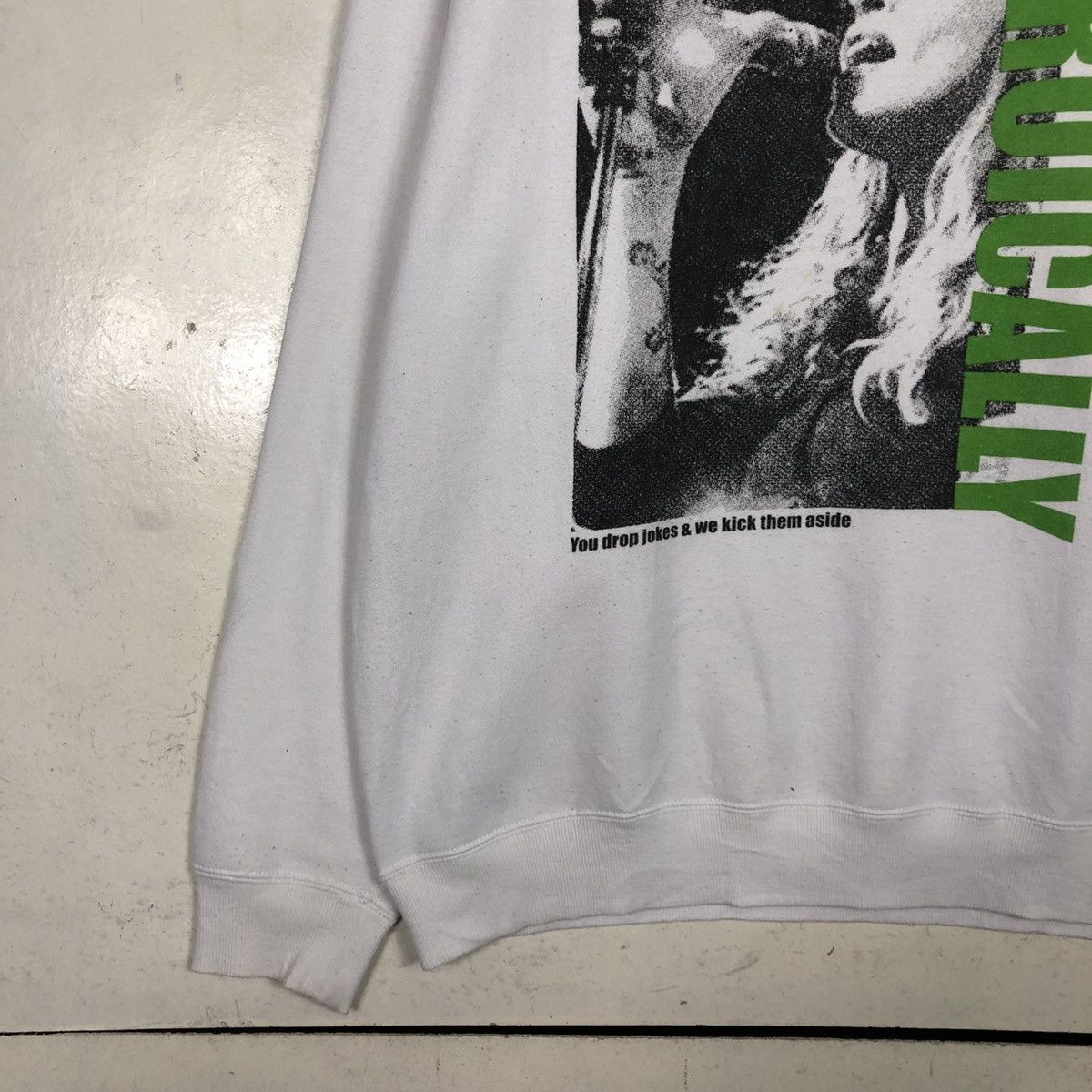 Japanese Brand 📌Vintage Sweatshirt Heroically Big Logo Punk Style Size US M / EU 48-50 / 2 - 6 Thumbnail
