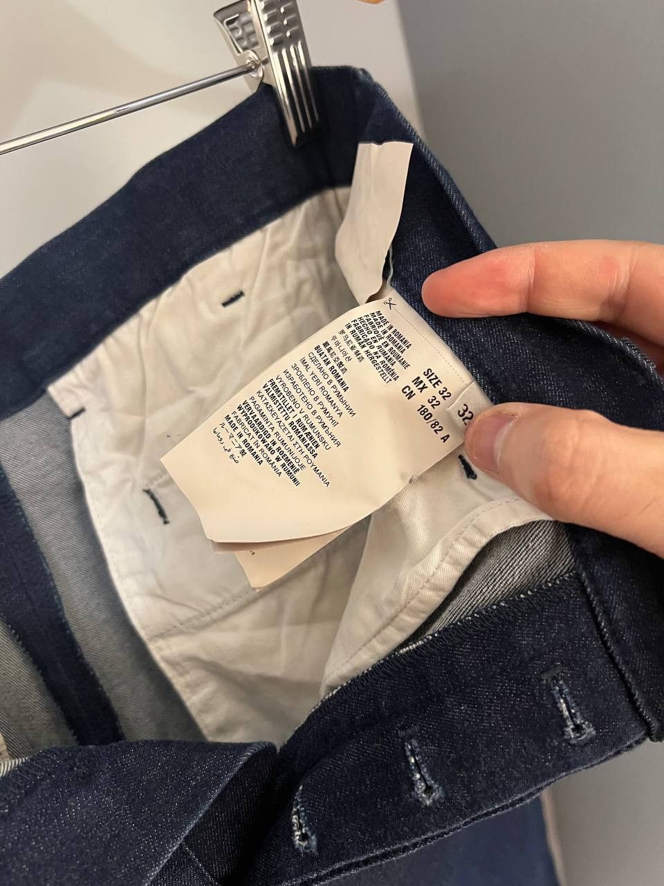 Prada VINTAGE PRADA DENIM SKINNY JEANS ITALIAN DESIGNER CASUAL Size US 32 / EU 48 - 7 Thumbnail
