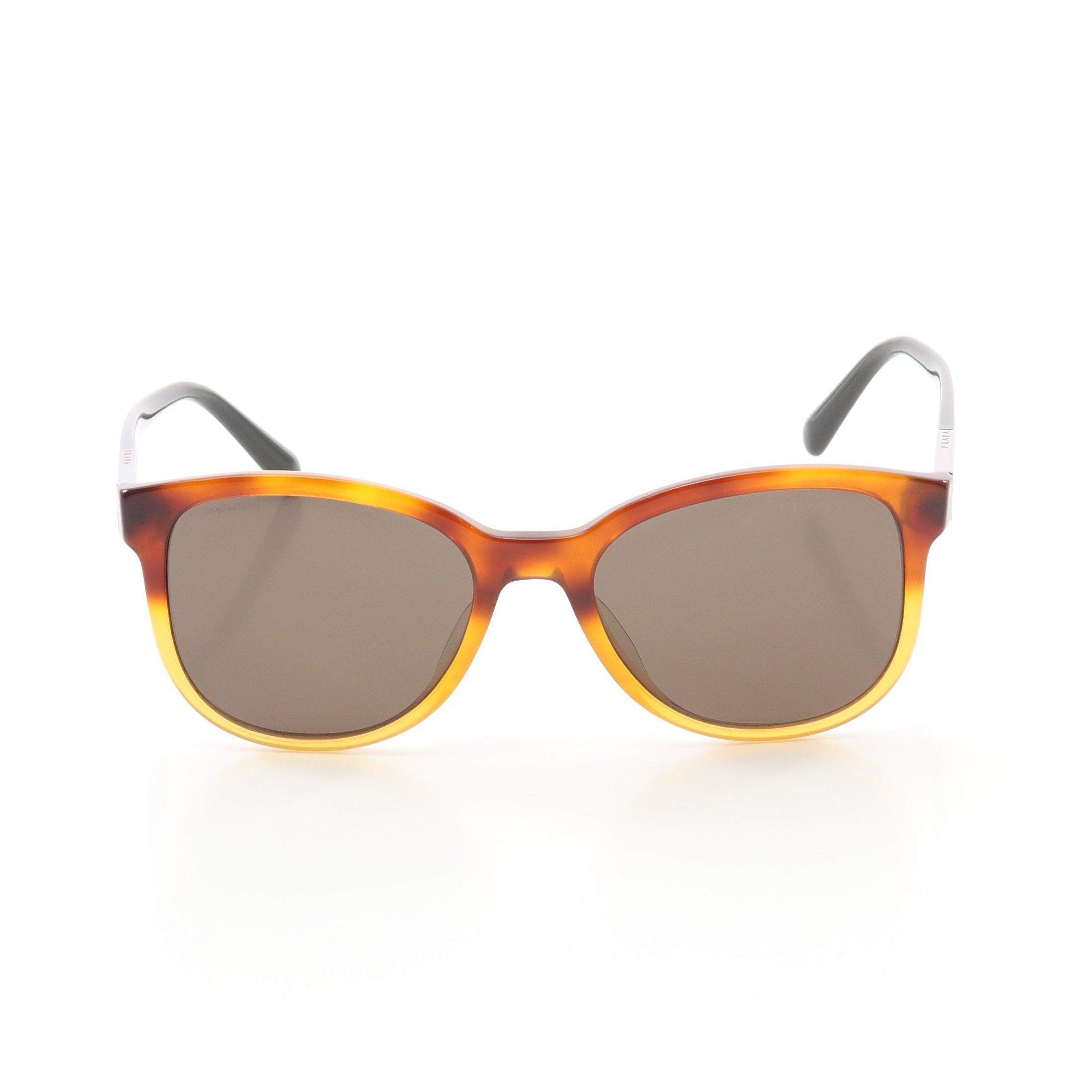 Prada Prada Wellington Sunglasses Light Brown Khaki Green Size ONE SIZE - 1 Thumbnail