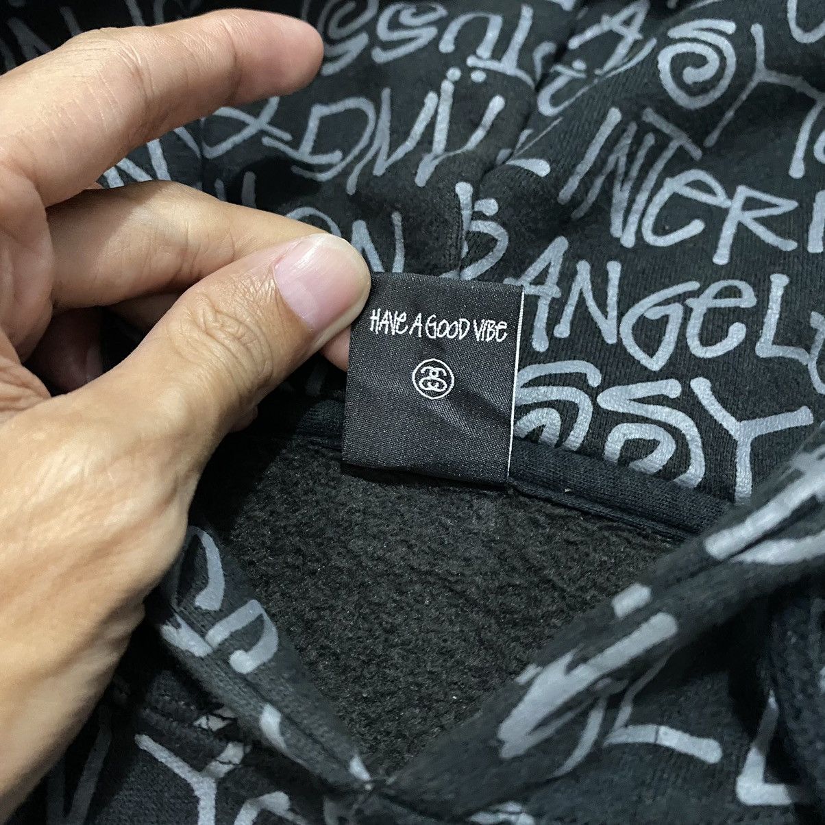 Stussy × Supreme 🪄Stussy Tour AOP Hooded💫 Size US S / EU 44-46 / 1 - 4 Thumbnail