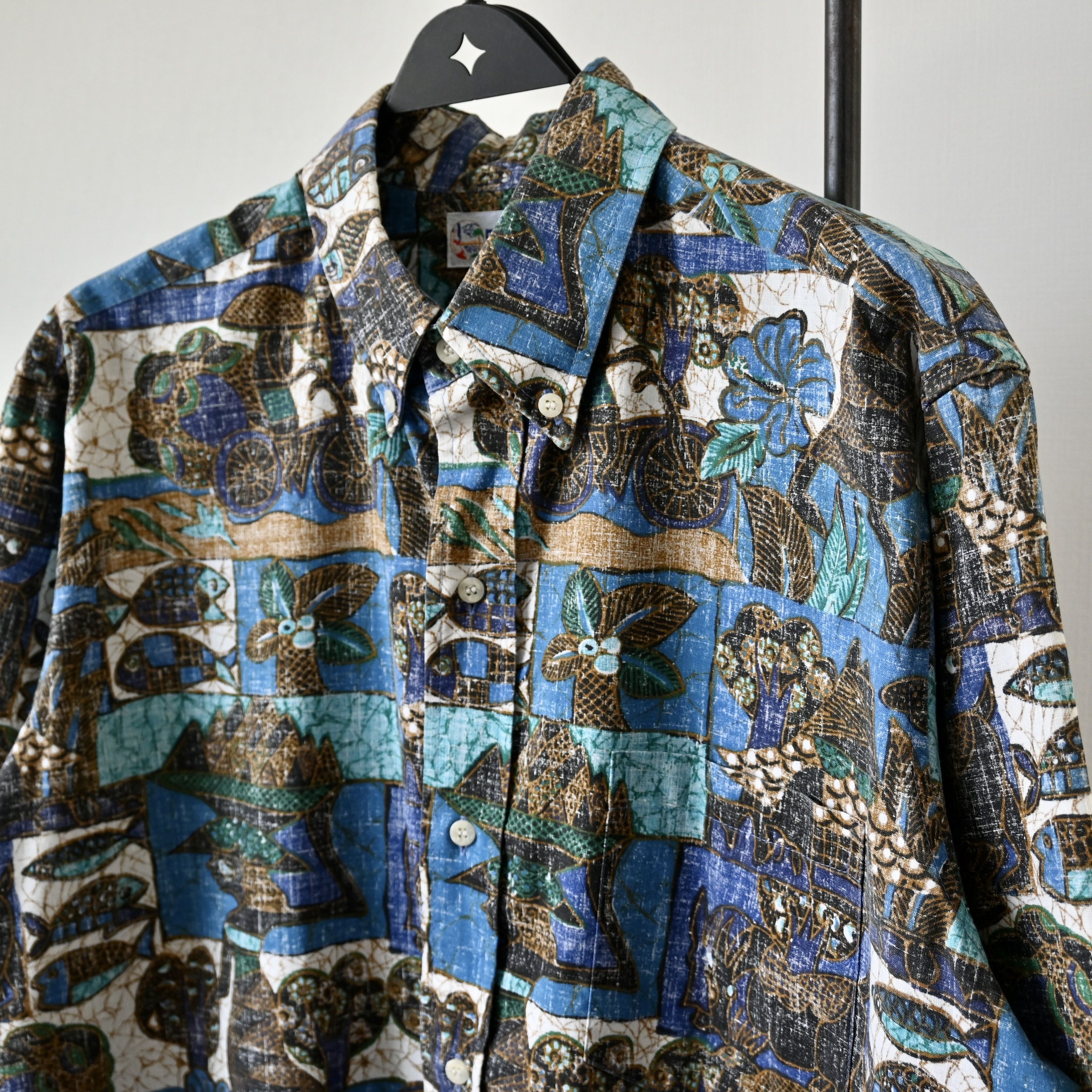 Reyn Spooner VTG 90s Reyn Spooner long sleeve hawaiian shirt made in USA Size US L / EU 52-54 / 3 - 8 Thumbnail