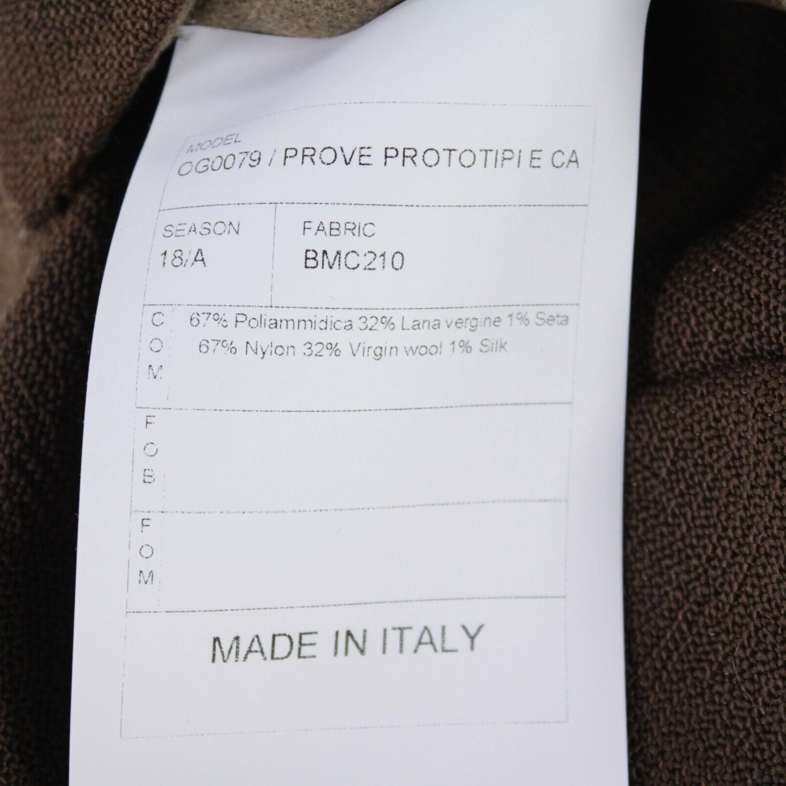 Boglioli Boglioli Vest Size M US In Brown Polyamide Blend Size US M / EU 48-50 / 2 - 8 Thumbnail