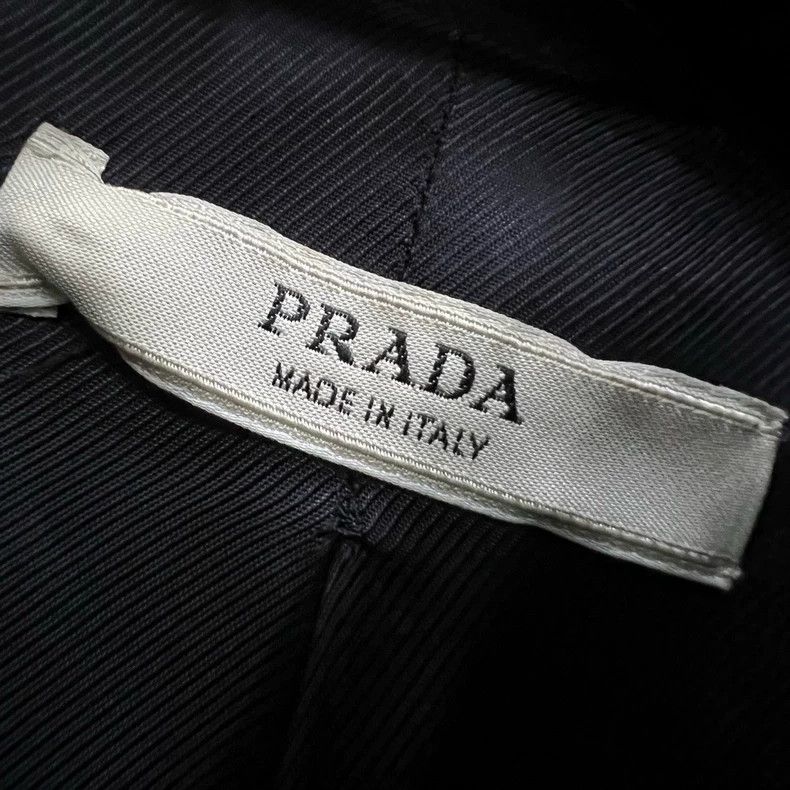 Prada Prada Navy blue lapel wool coat 2501-Nextarrow Size US XXS / EU 40 - 3 Thumbnail