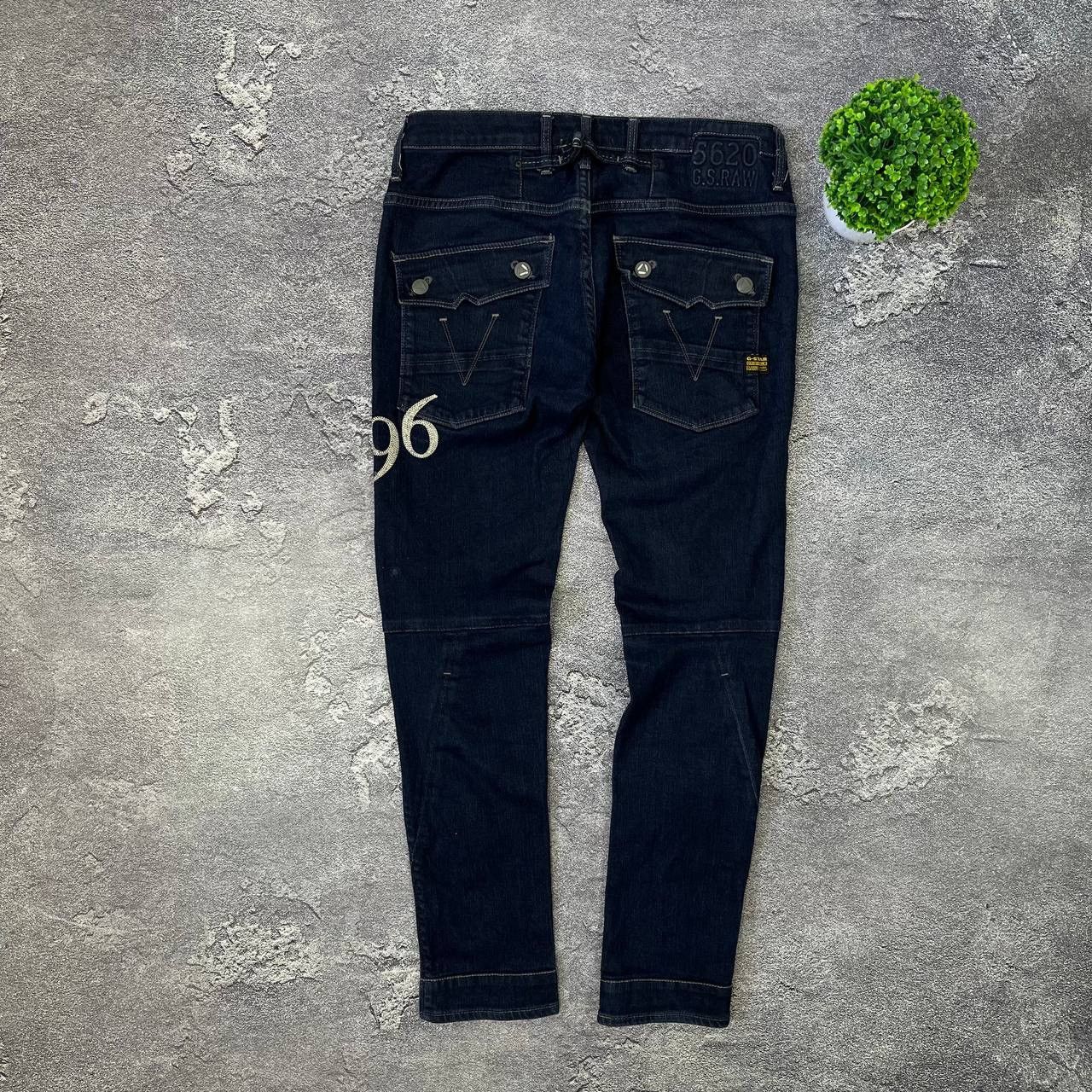 G-Star Vintage Big Logo 96 G-Star Faded Jeans Distressed Thrashed Size US 30 / EU 46 - 1 Thumbnail