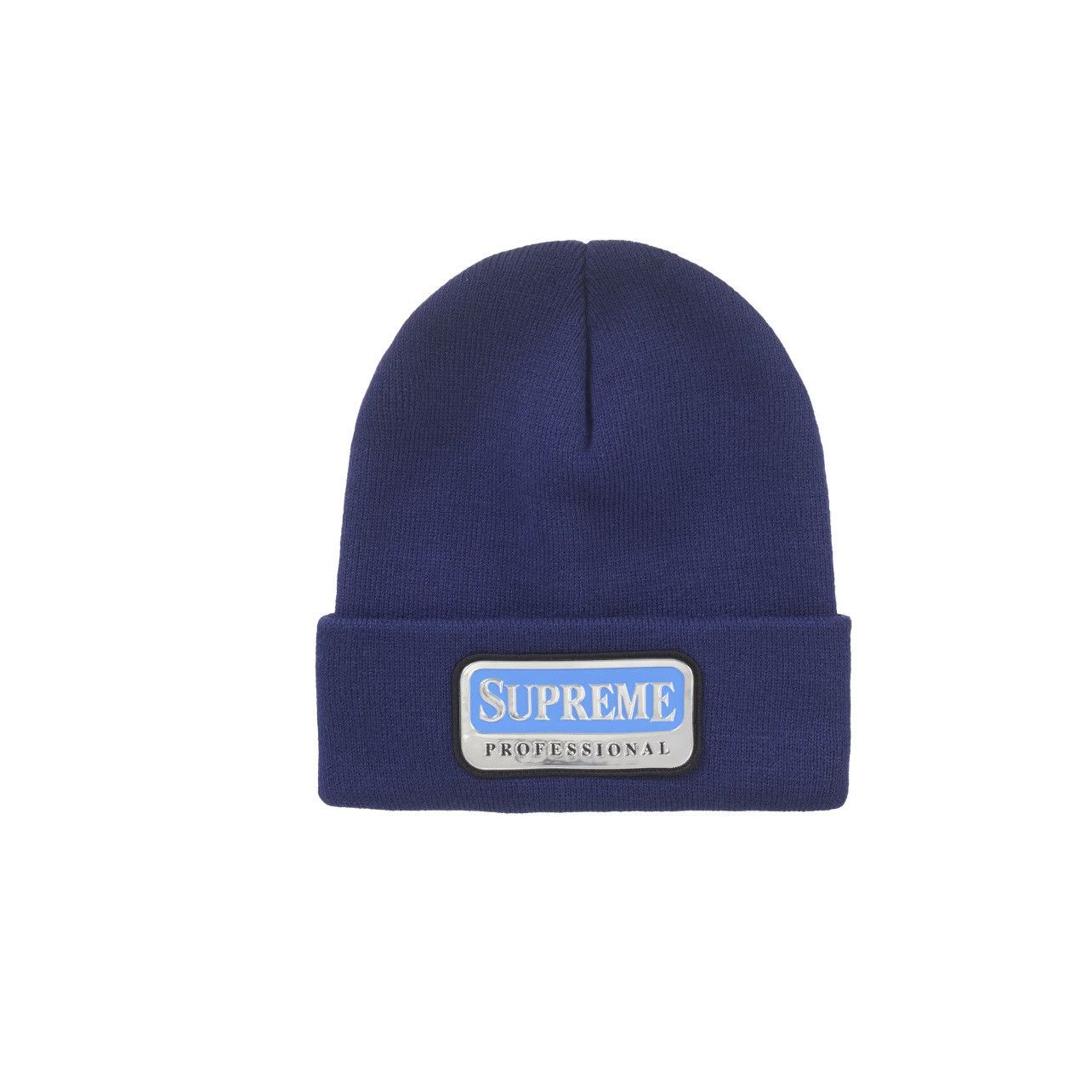 Supreme Supreme Professional Beanie Navy Size: One size Size ONE SIZE - 1 Thumbnail