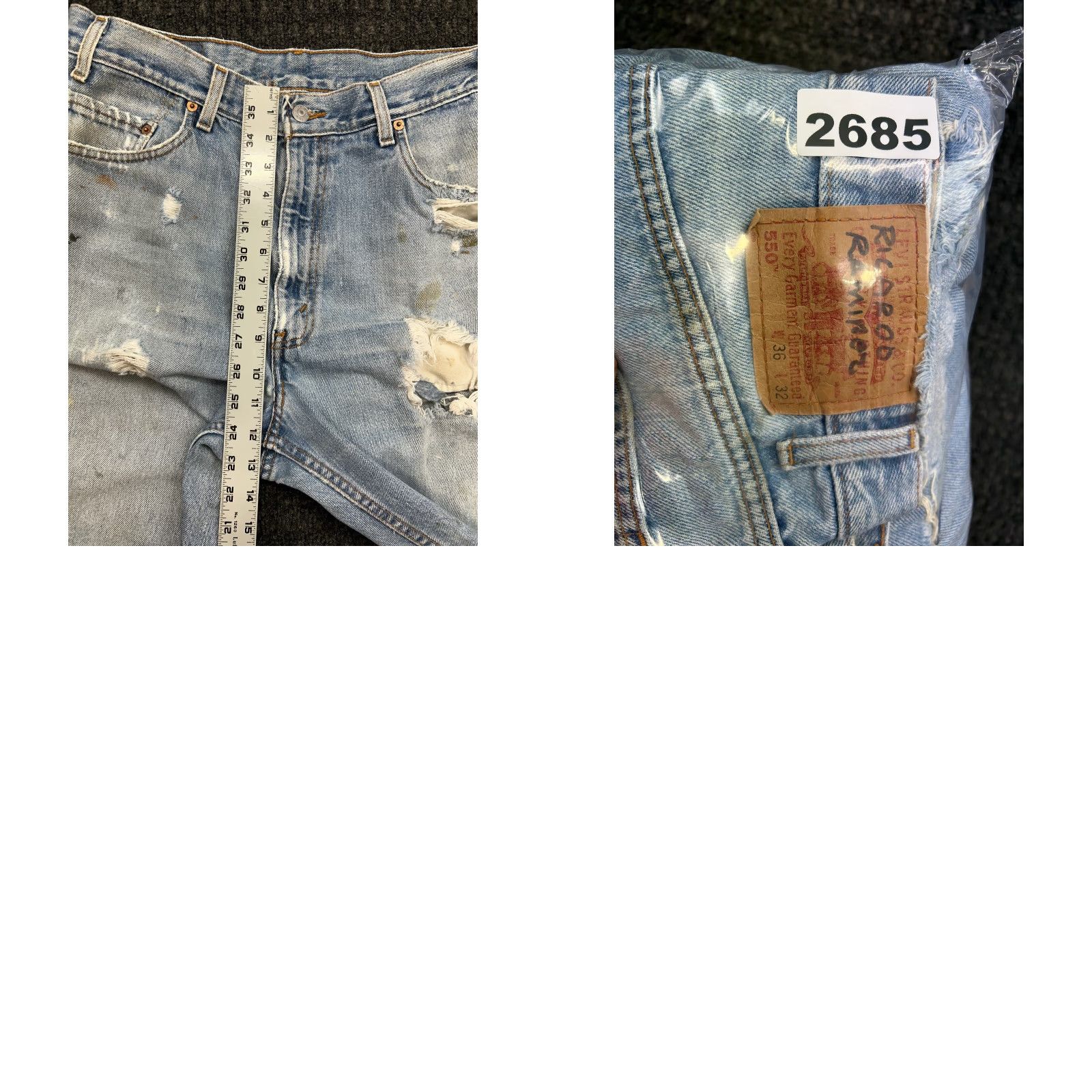 Levi's VINTAGE Levi’s 550 Jeans Skater Size US 36 / EU 52 - 9 Thumbnail