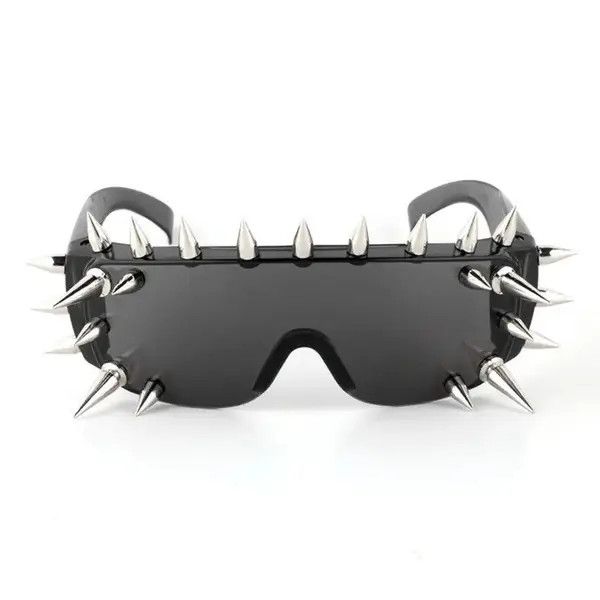 VIBE Fashion Glasses Gothic Punk Rock Metal Futuristic Size ONE SIZE - 8 Thumbnail