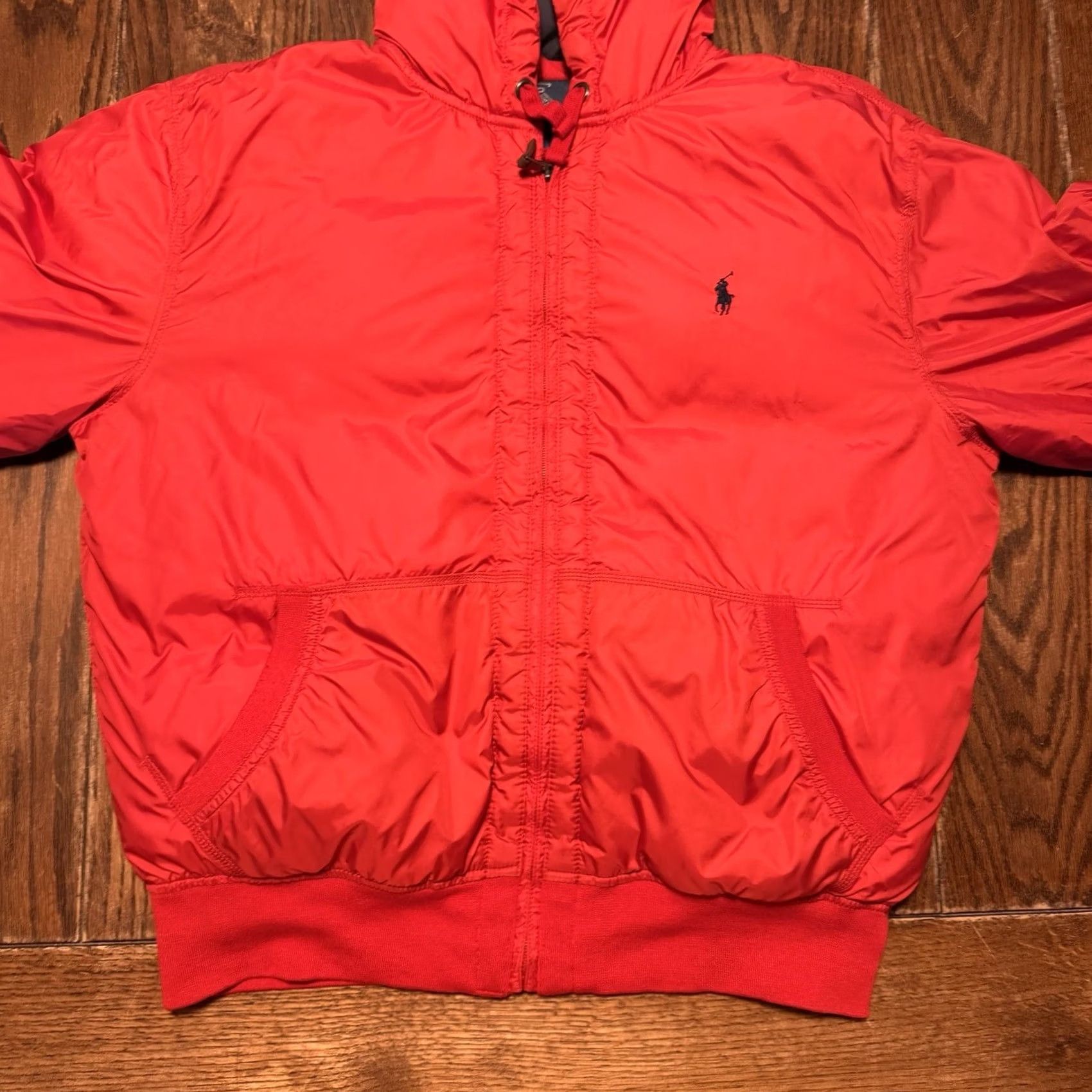 Polo Ralph Lauren VTG 90s Polo Ralph Lauren Feather Down Red Puffer Jacket XL Full Zip Ski Winter Jacket Size US XL / EU 56 / 4 - 2 Thumbnail