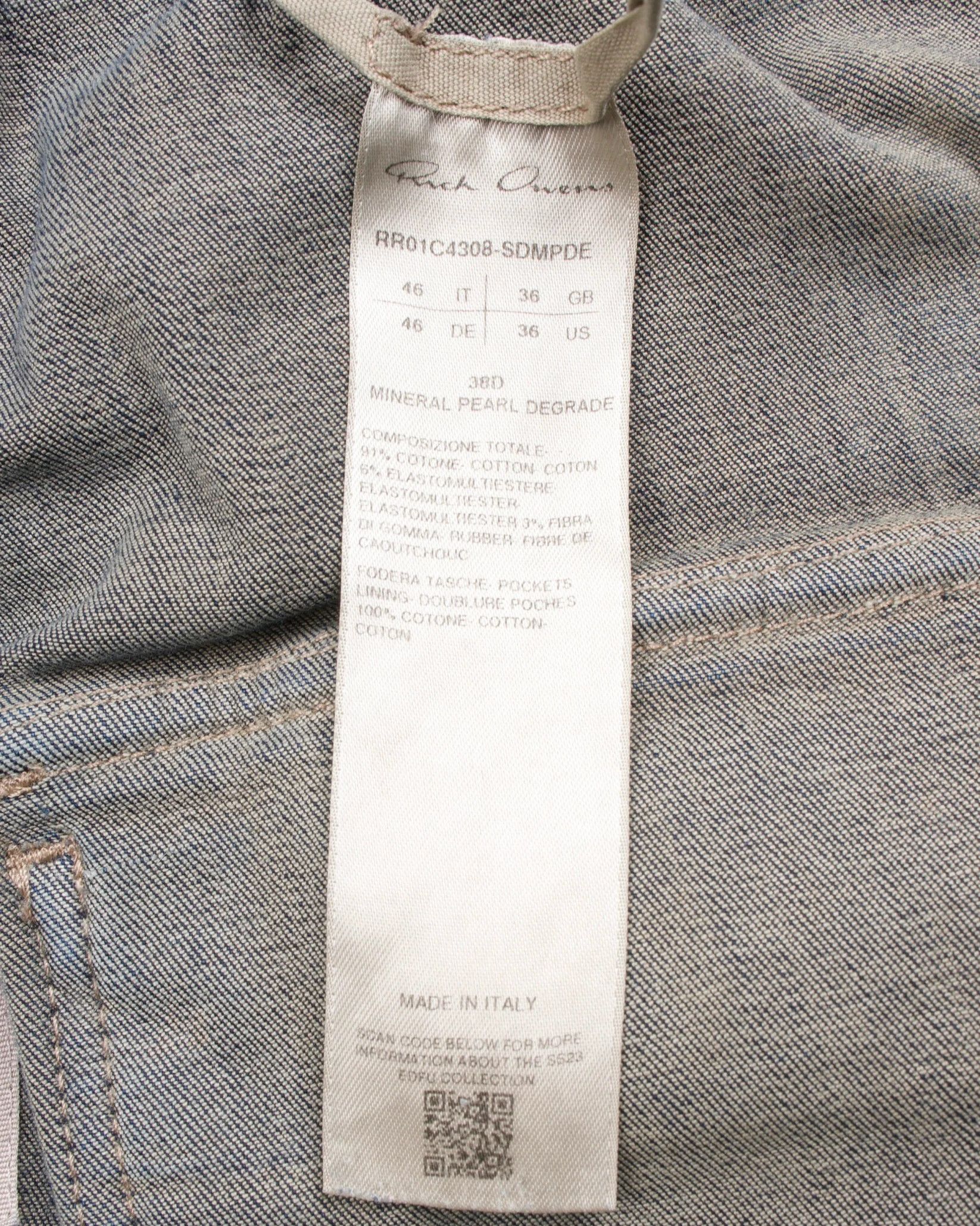 Rick Owens Double Cargo Jumbo Bela Pants Size US 32 / EU 48 - 4 Thumbnail