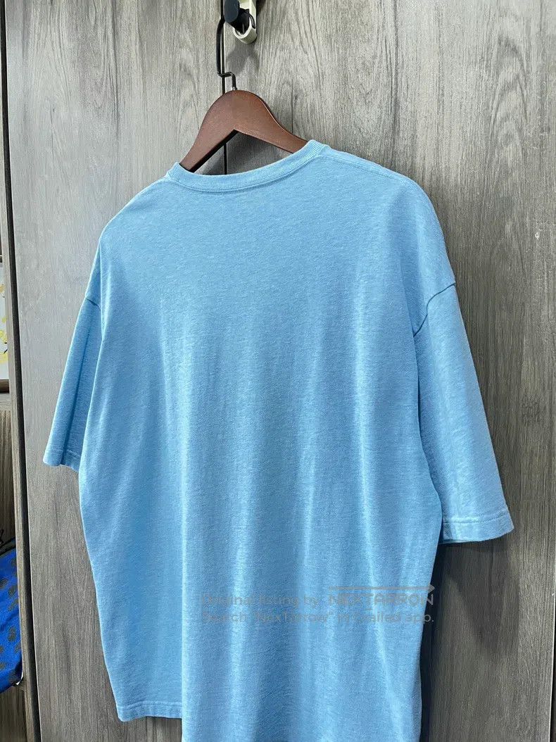 Balenciaga Balenciaga Haze Blue Snap Short Sleeve Size US XL / EU 56 / 4 - 7 Thumbnail
