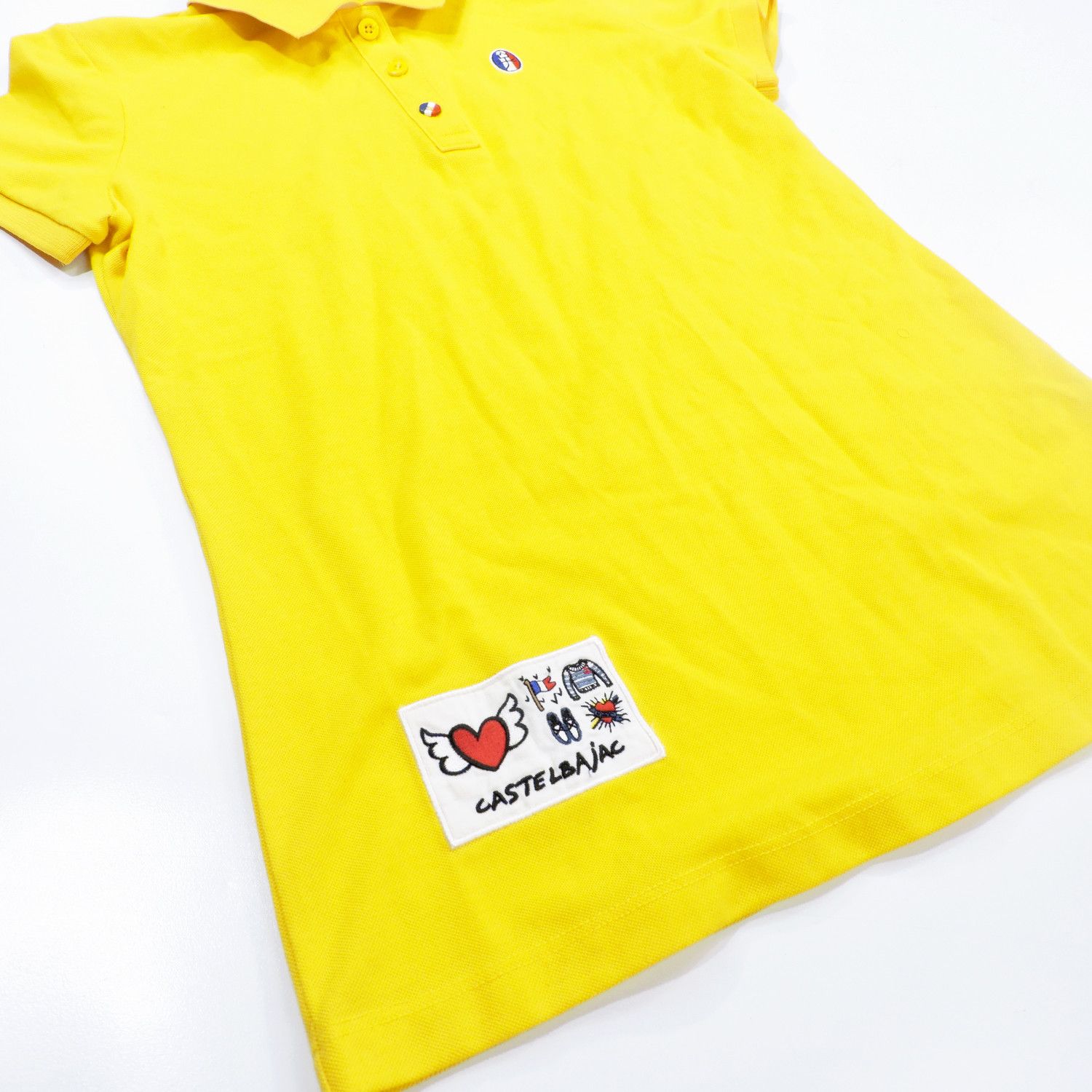 Jean Charles De Castelbajac JEAN-CHARLES DE CASTELBAJAC FRENCH LOVE POLO SHIRT Size S / US 4 / IT 40 - 7 Thumbnail